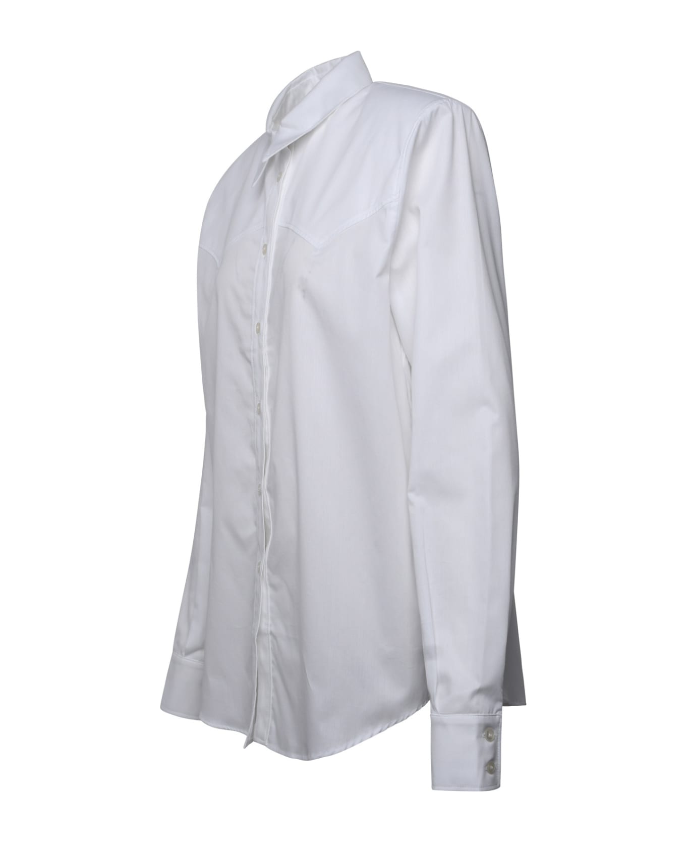 The Andamane Nashville White Cotton Shirt - White