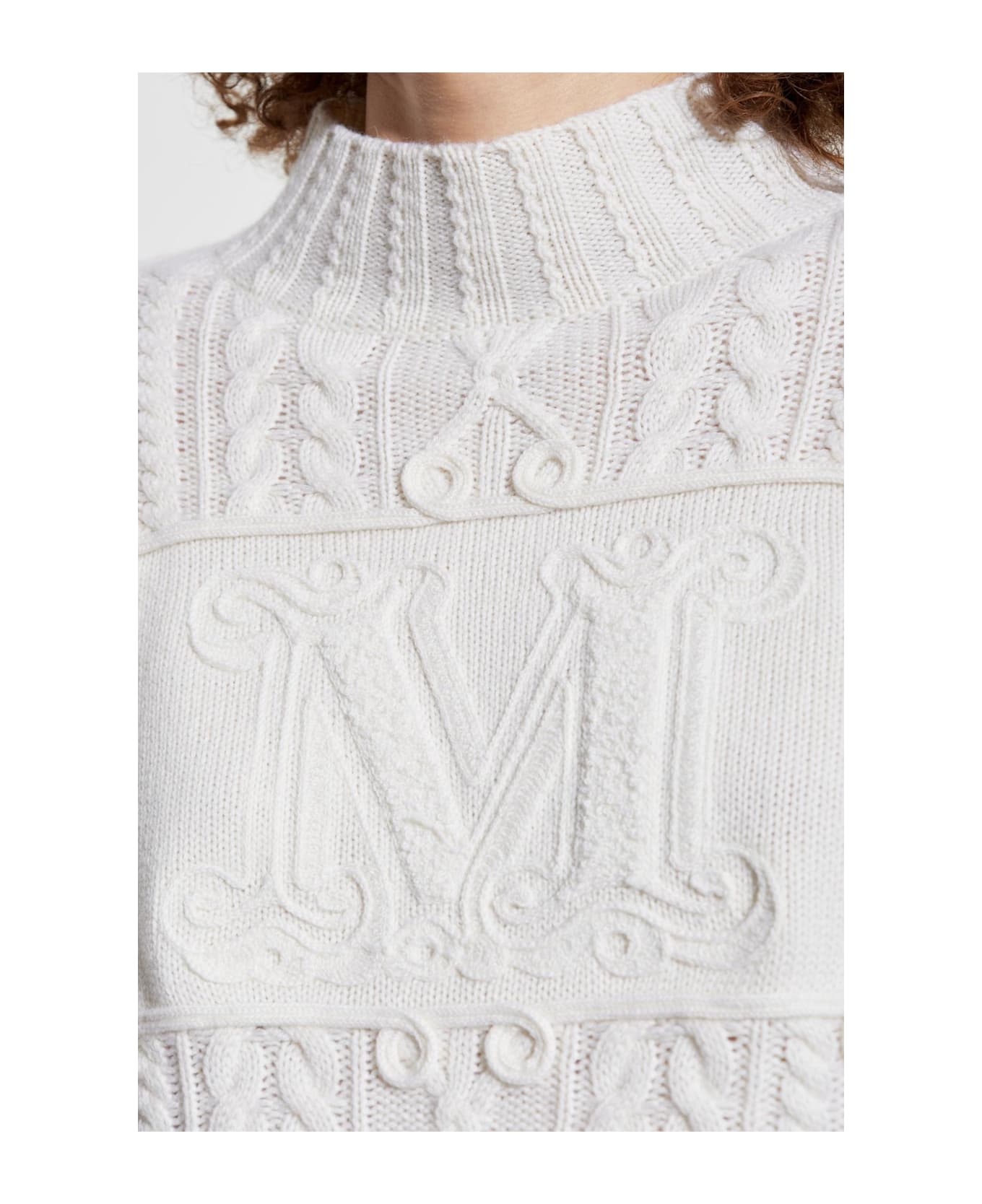 Max Mara Sweater Miranda - White