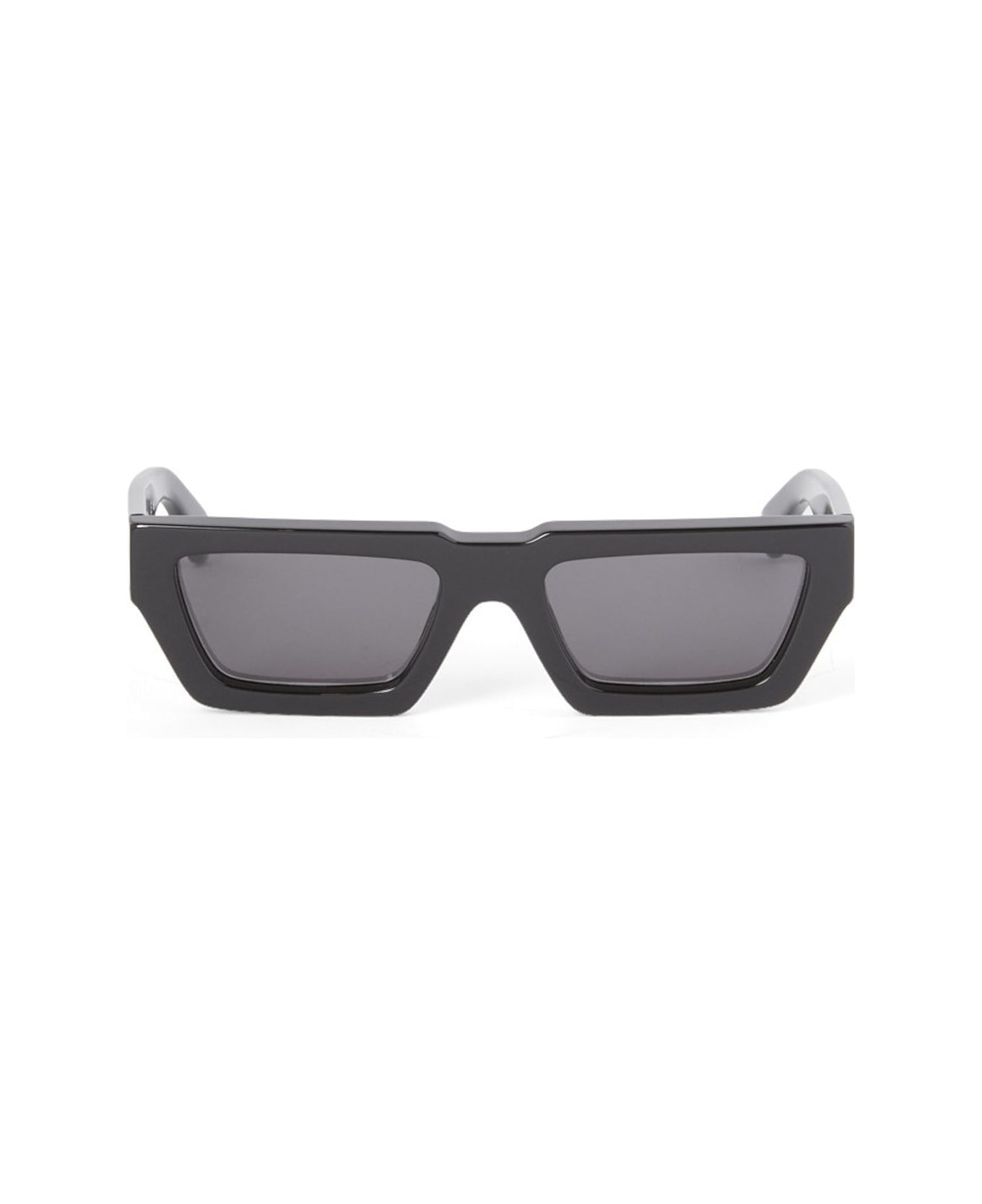 Off-White Off White Oeri129 Manchester 1007 Black Dark Grey Sunglasses - Nero