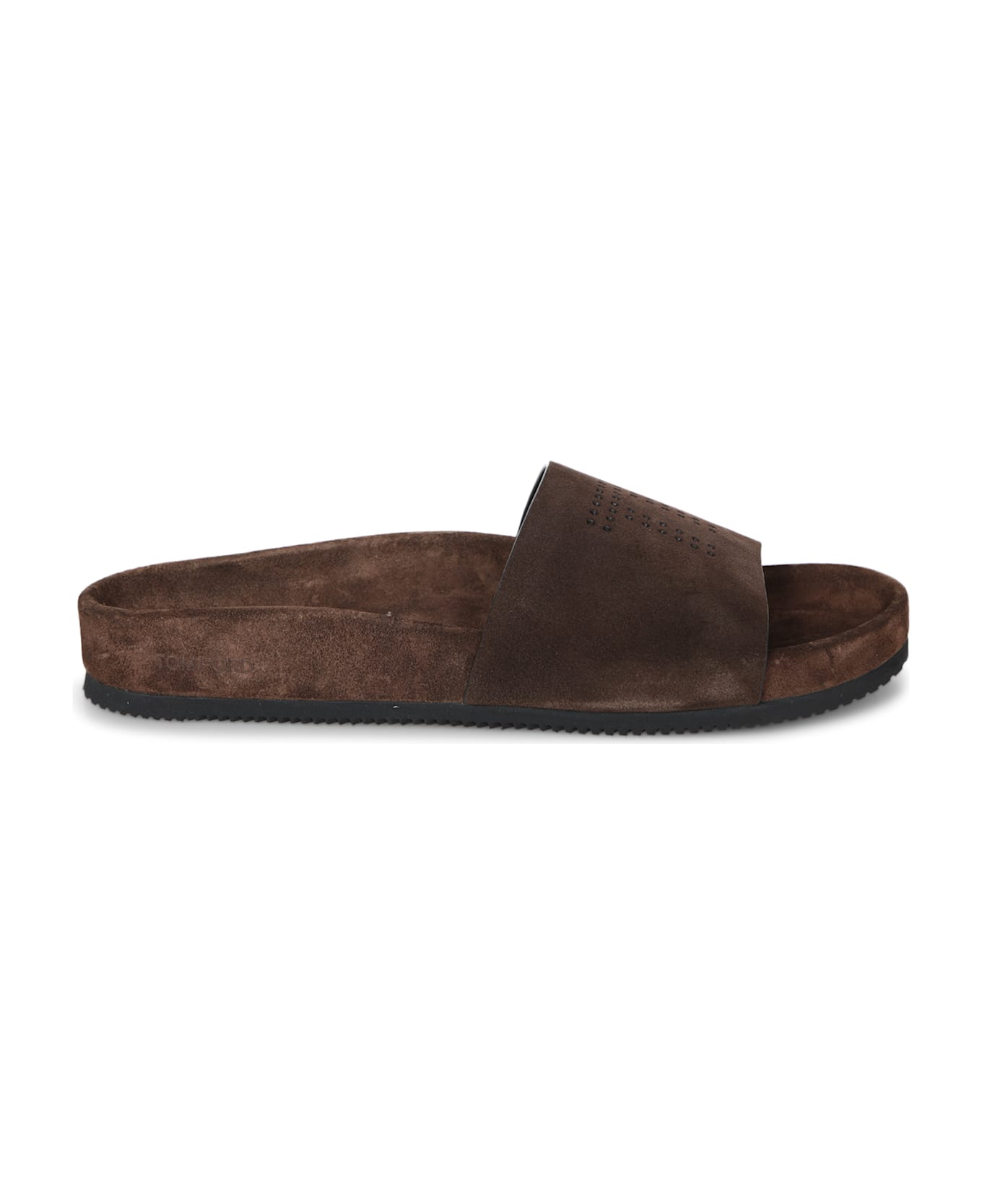 Tom Ford Suede Sandals In Brown - Brown