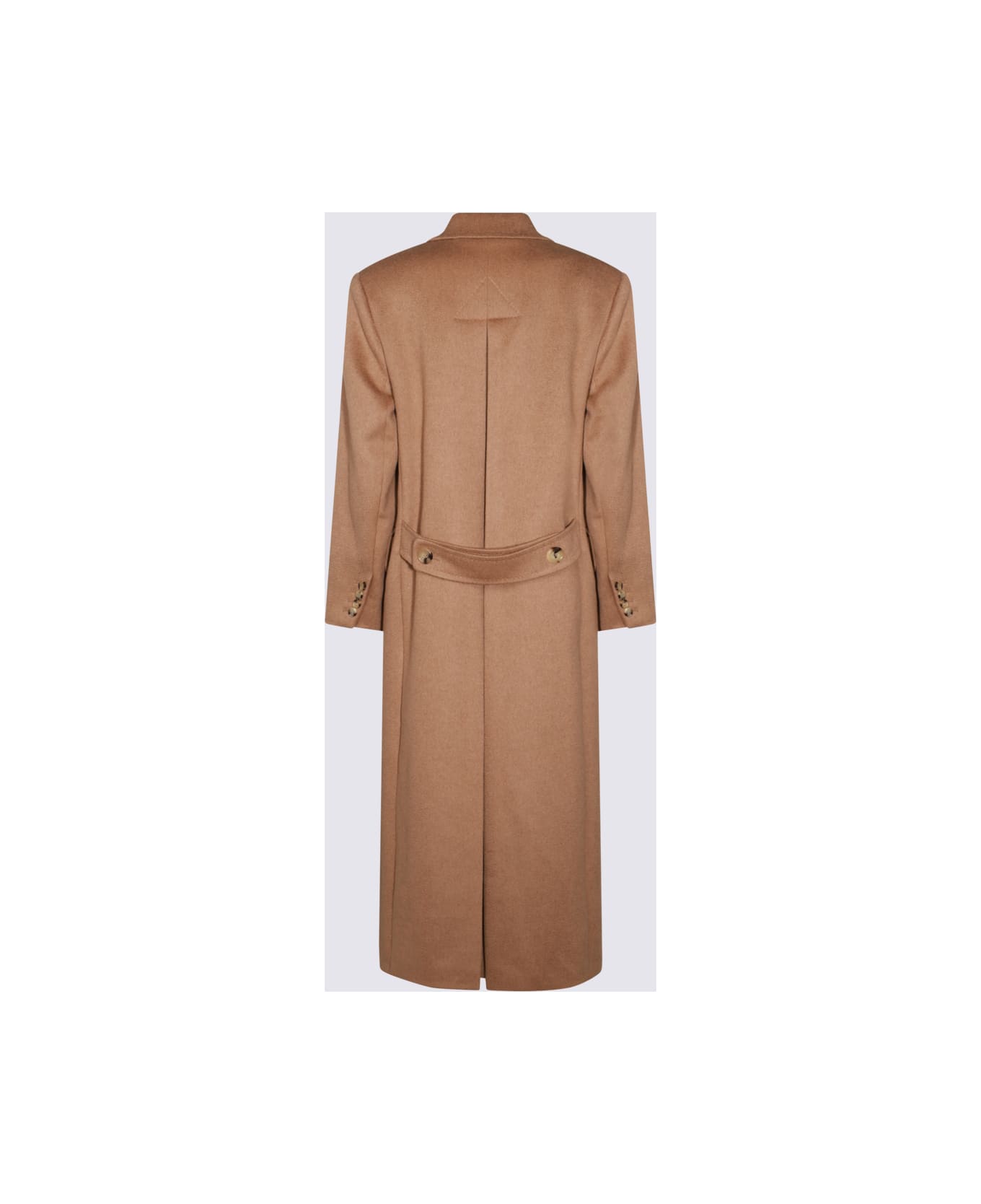 Max Mara Camel Wool Fungo Coat - Camel