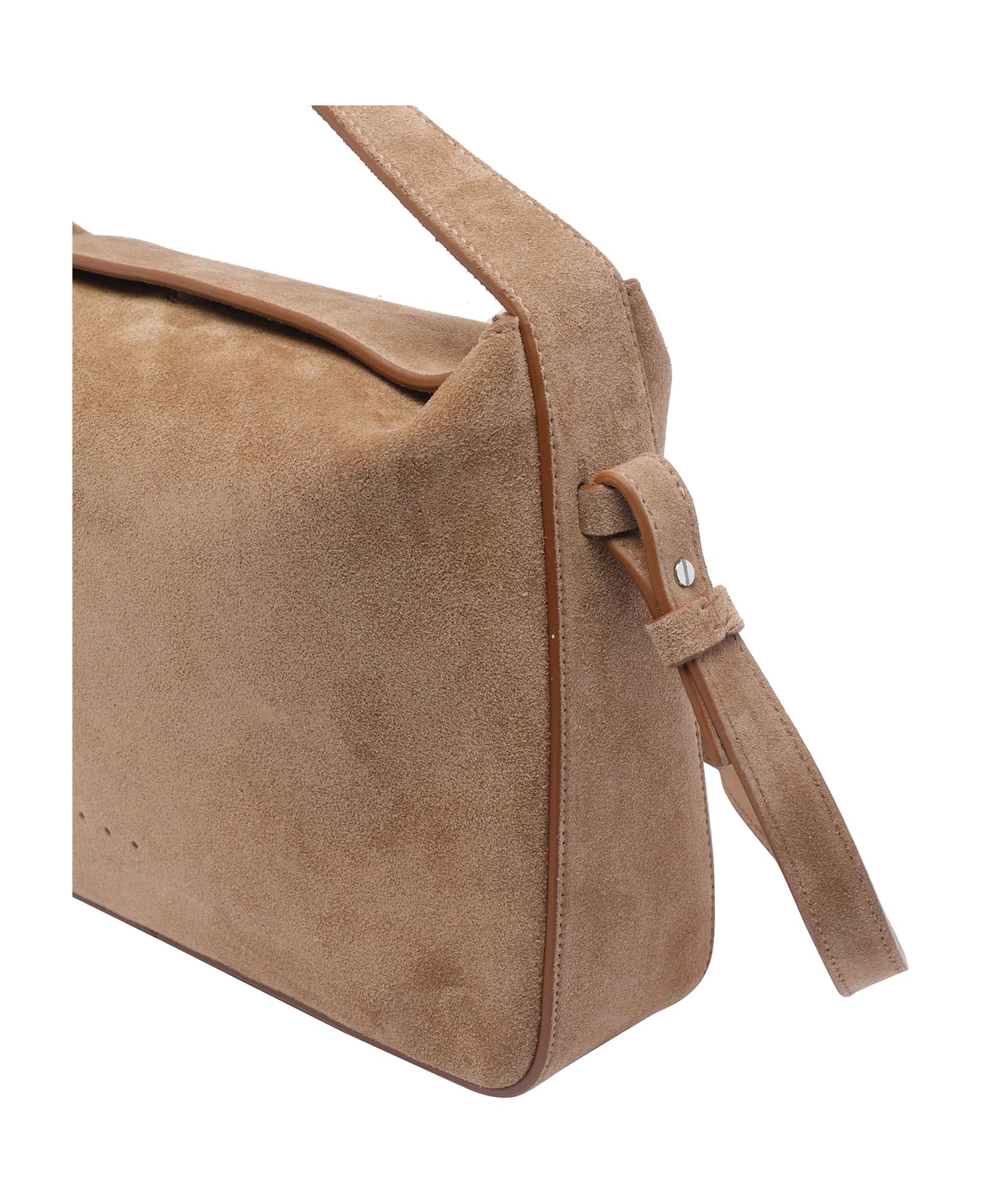 Aesther Ekme Soft Baguette Crossbody Bag - Beige