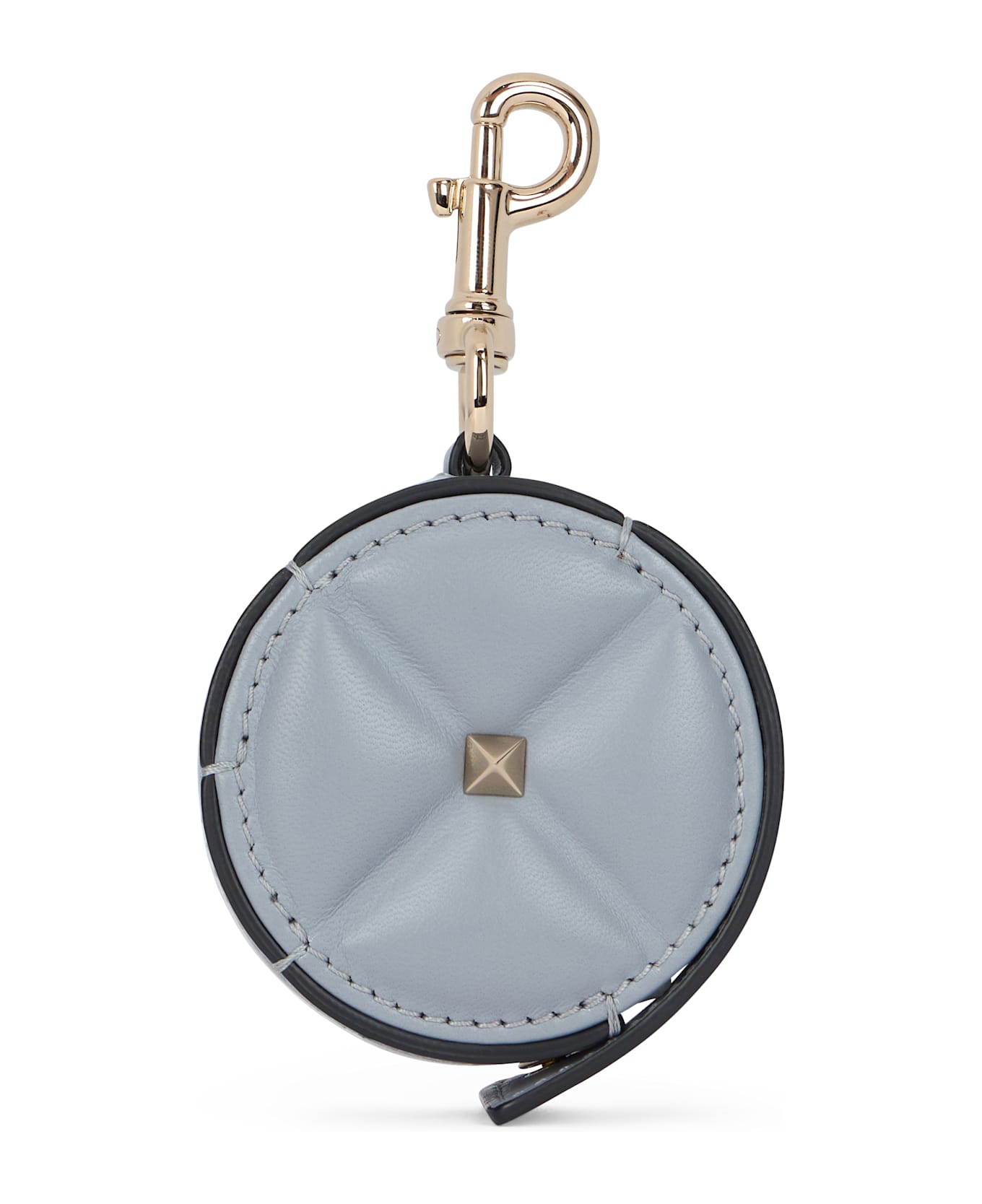 Valentino Garavani Leather Keyring - grey