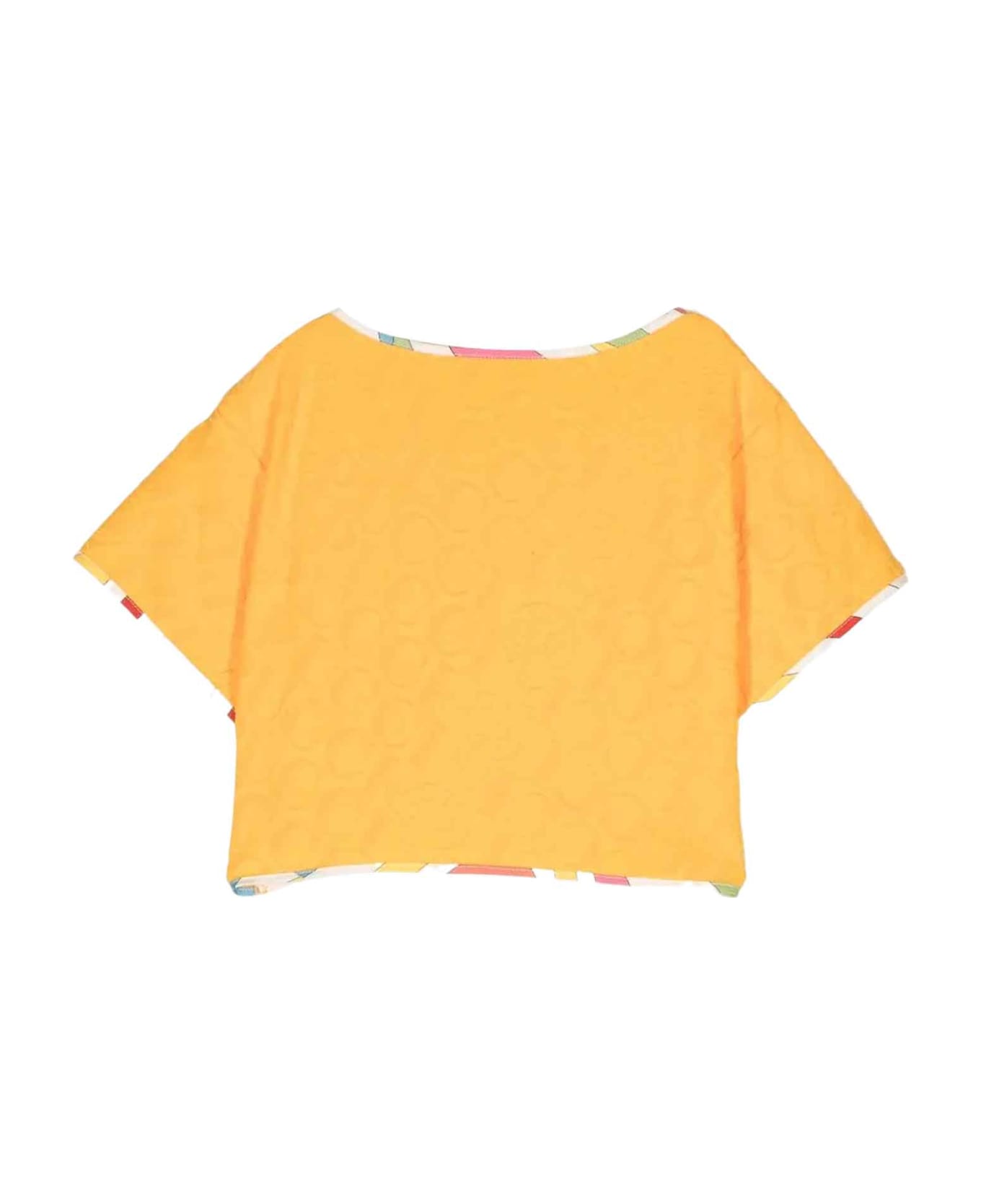Pucci Yellow T-shirt Girl - Giallo