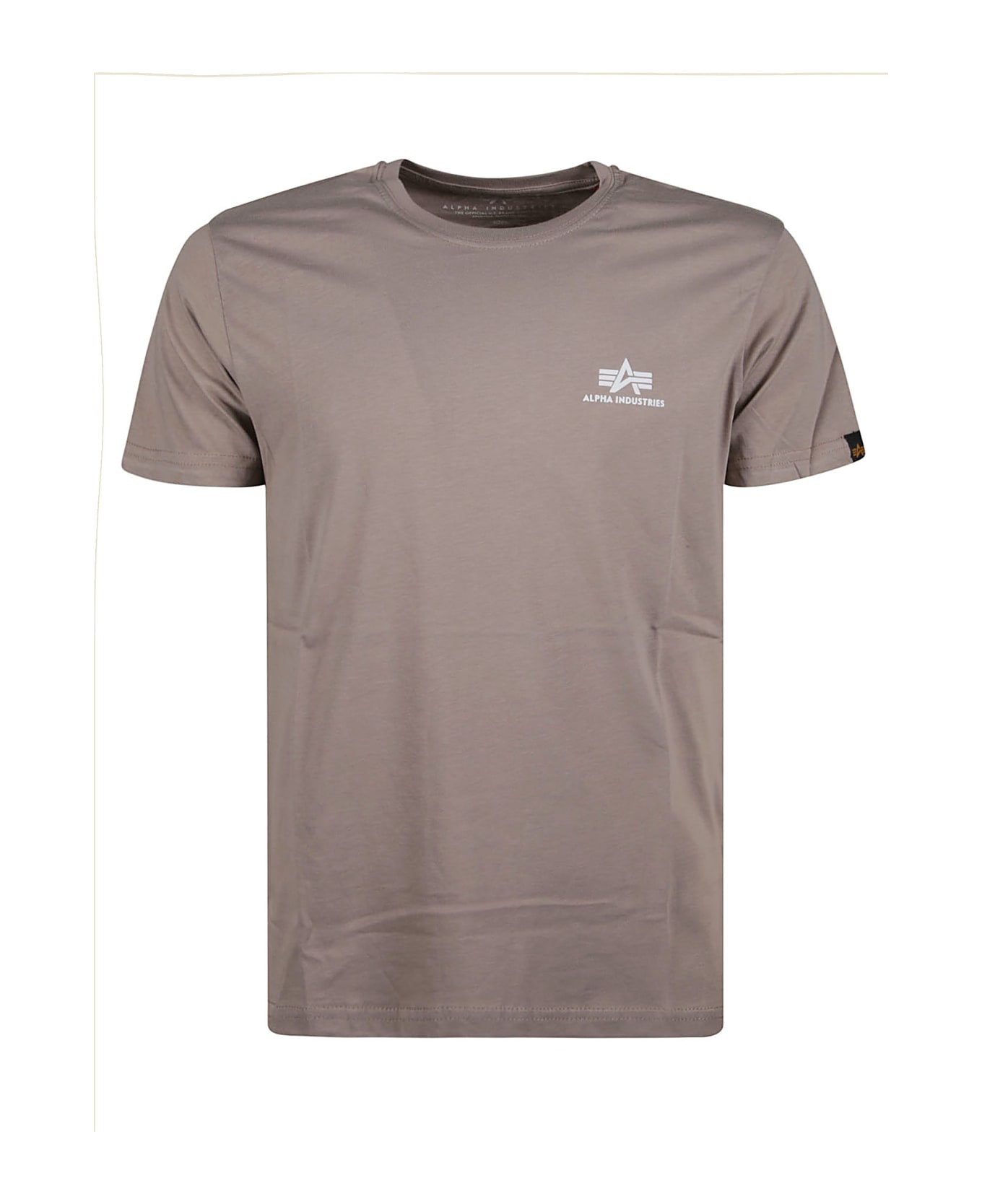 Alpha Industries Basic Small Logo T-shirt - Sand