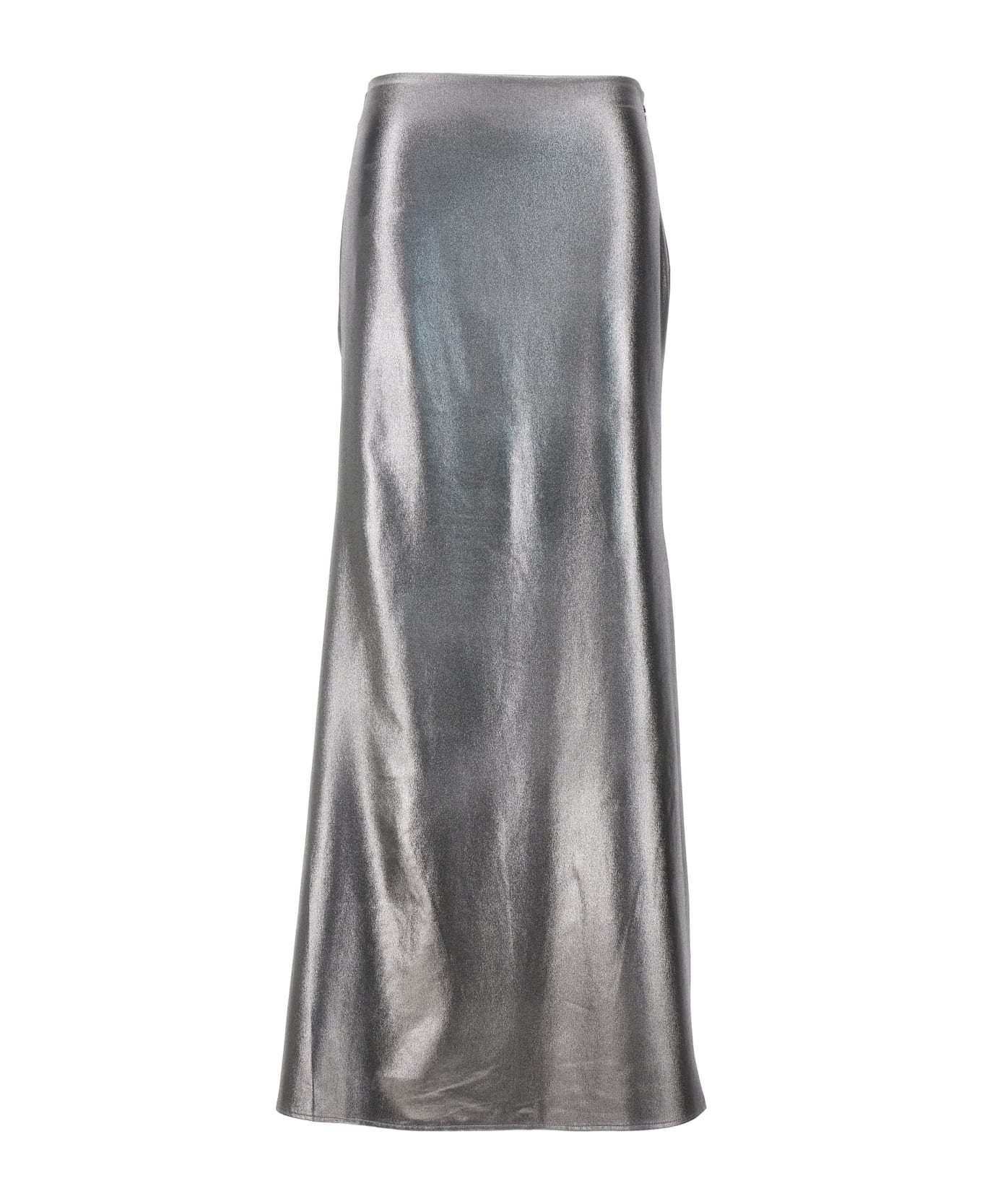 Rotate by Birger Christensen Long Skirt - Silver