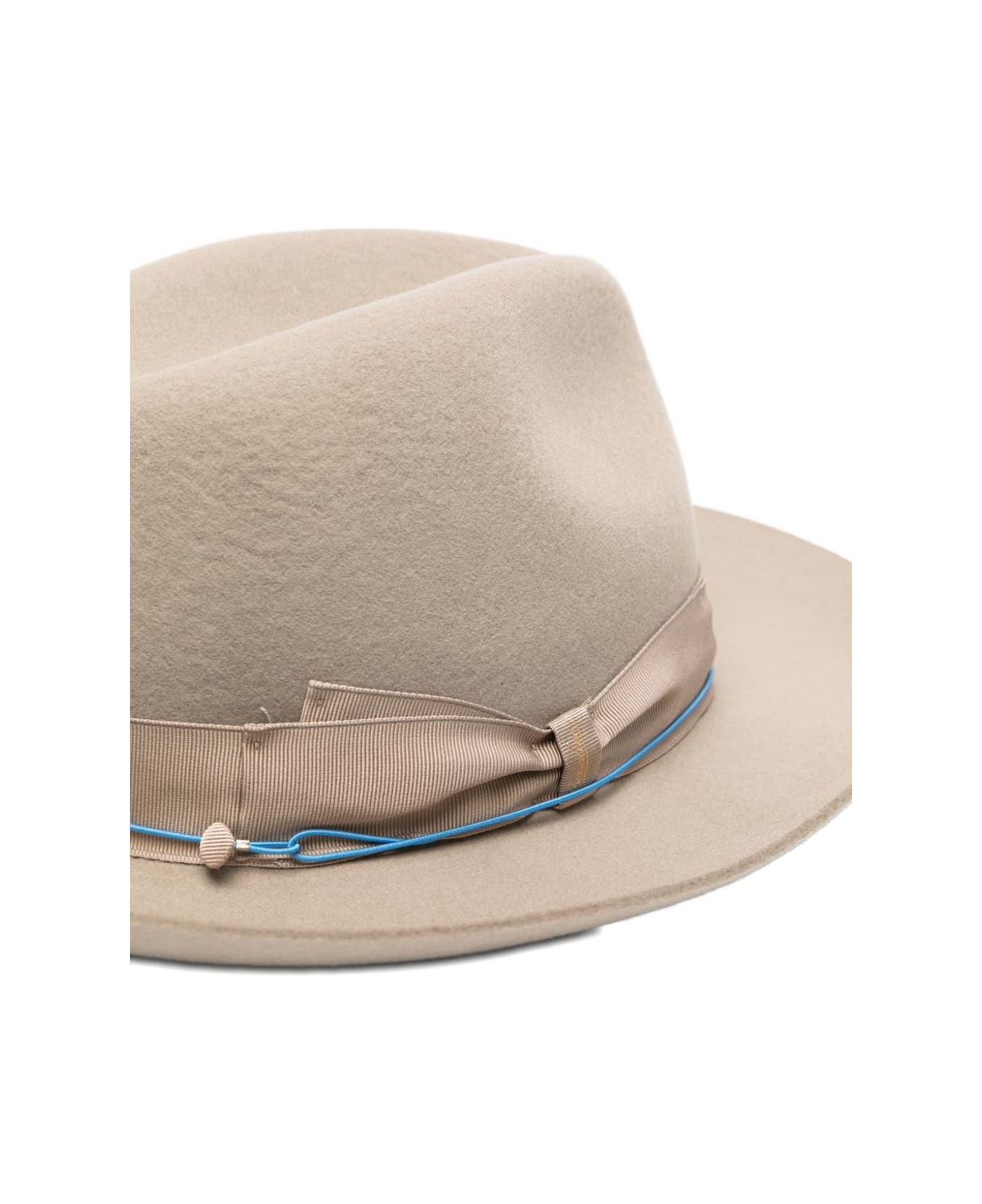 Borsalino Monica Wool And Cashmere Hat - Grey