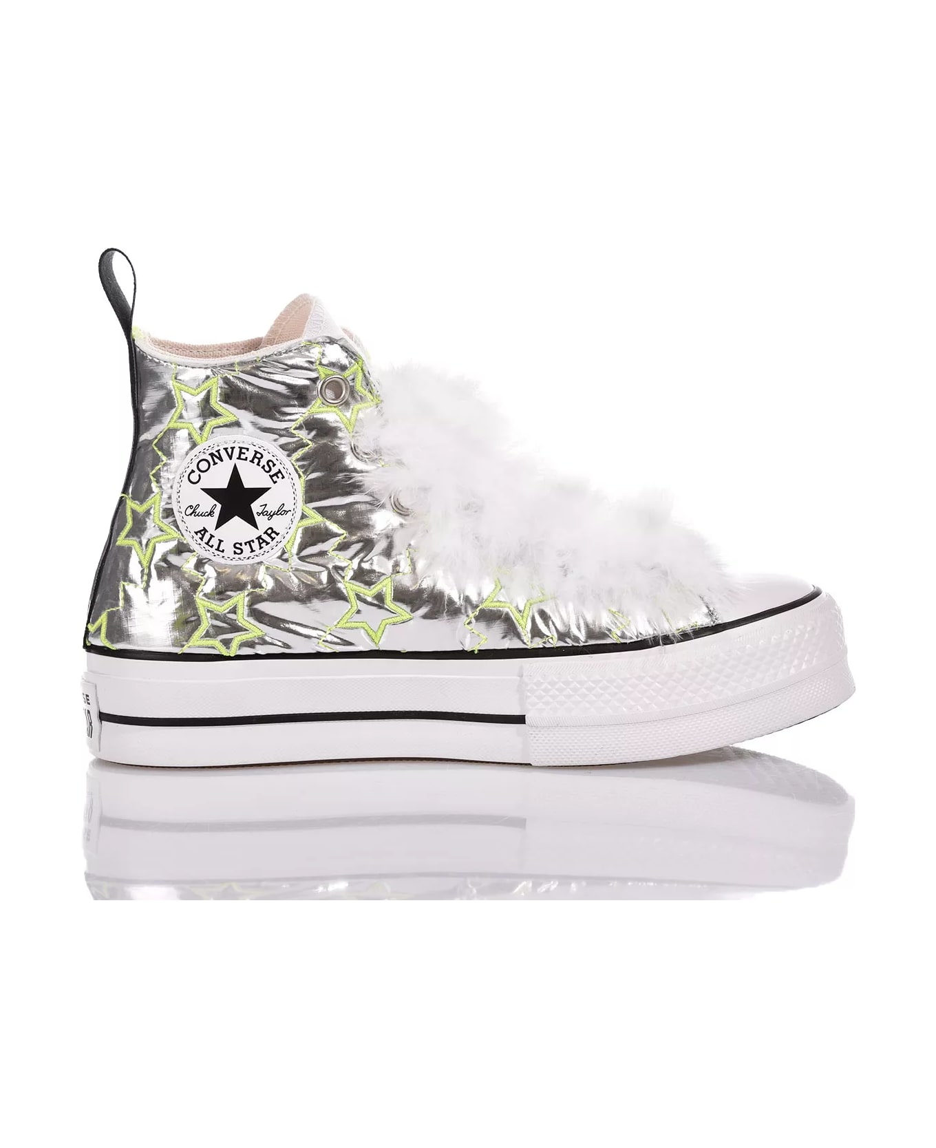 Mimanera Converse Platform Silver Star