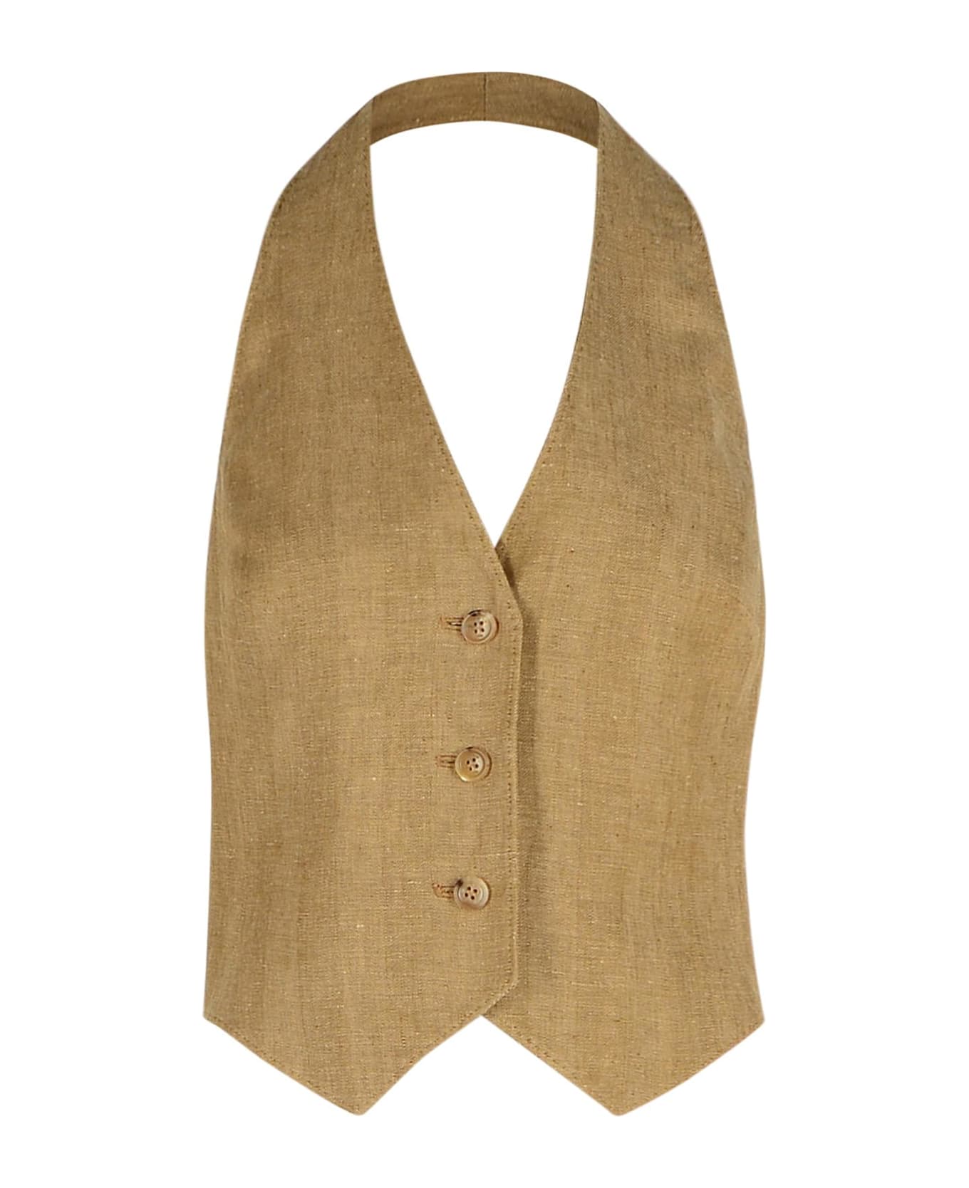 Max Mara Sauro Vest - Brown