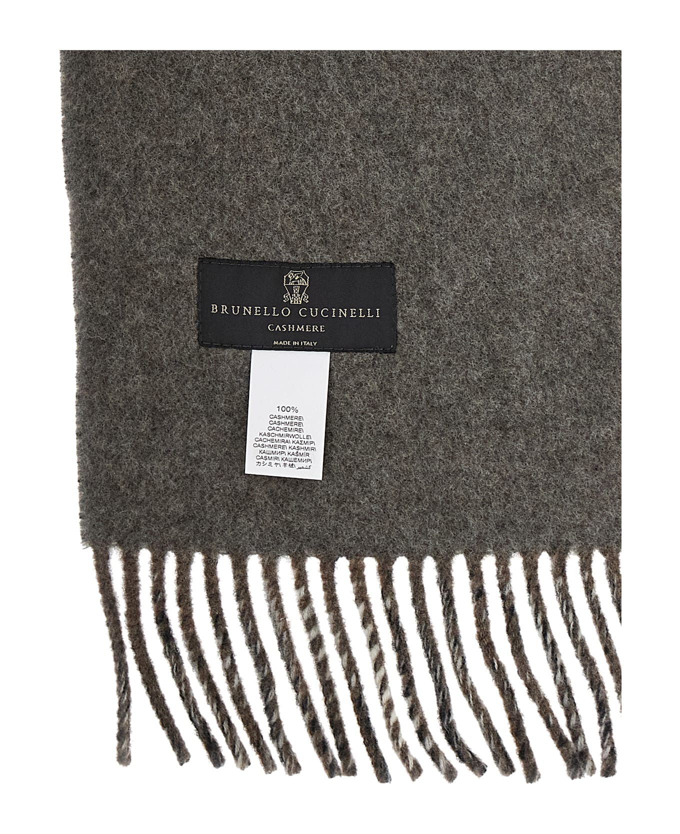 Brunello Cucinelli Hooded Scarf - Beige