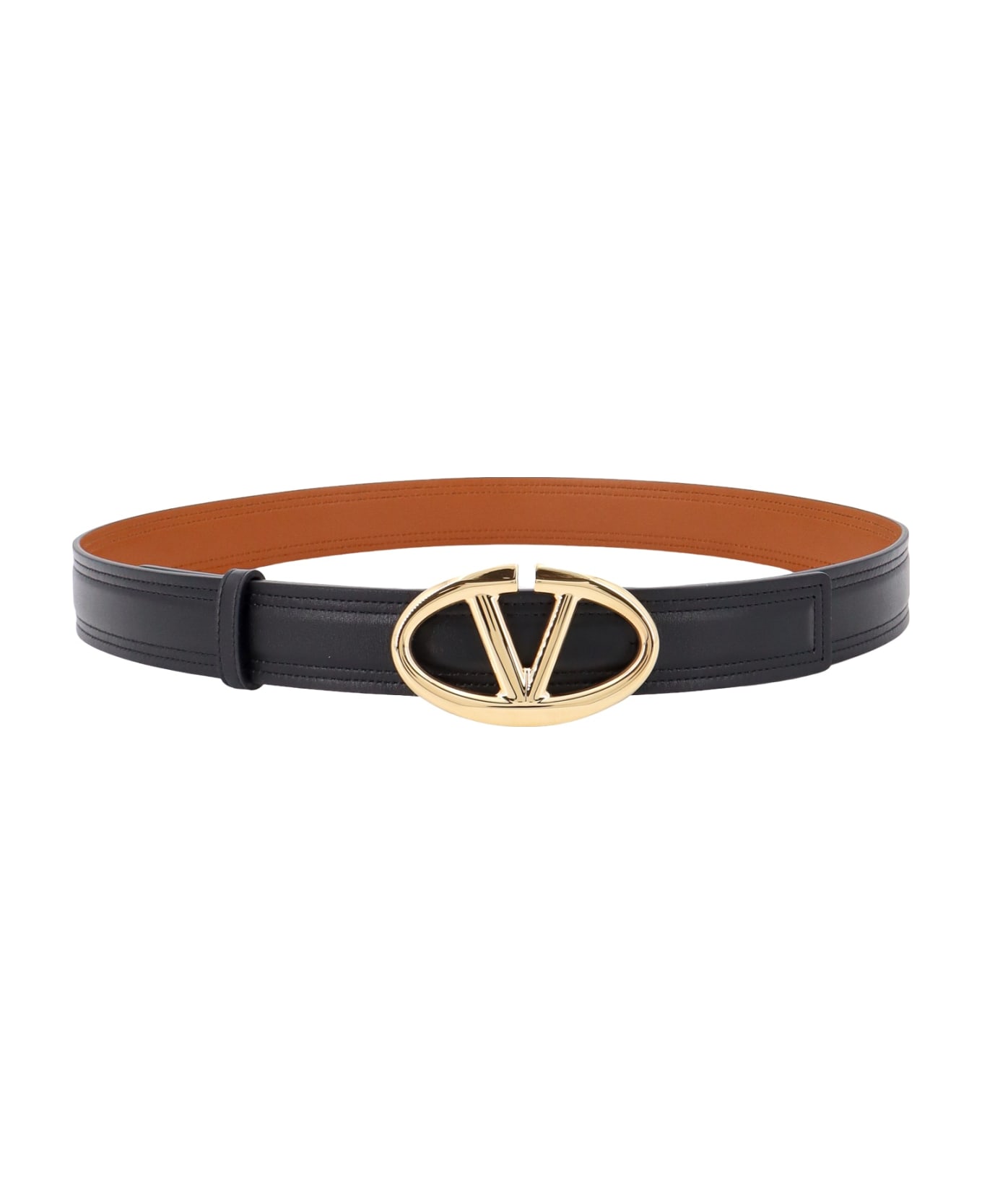 Valentino Garavani Vlogo The Bold Edition Belt - Black