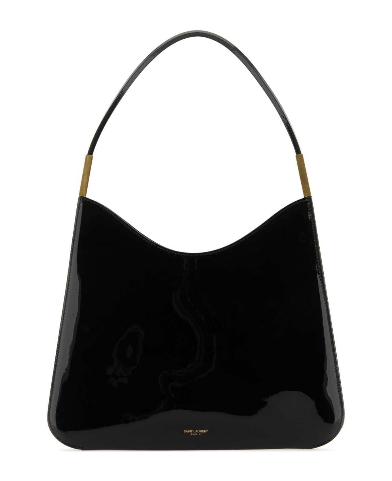 Saint Laurent Black Leather Bo Sadie Shoulder Bag - NERO