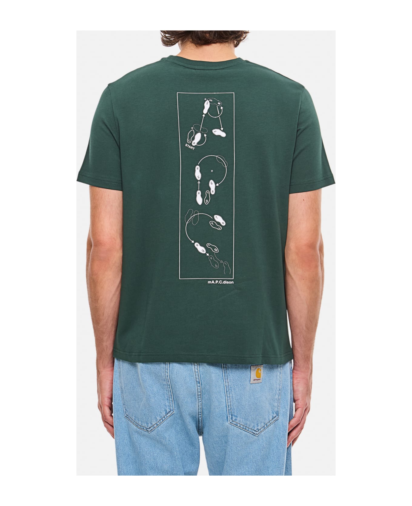A.P.C. Madison Cotton T-shirt - Green