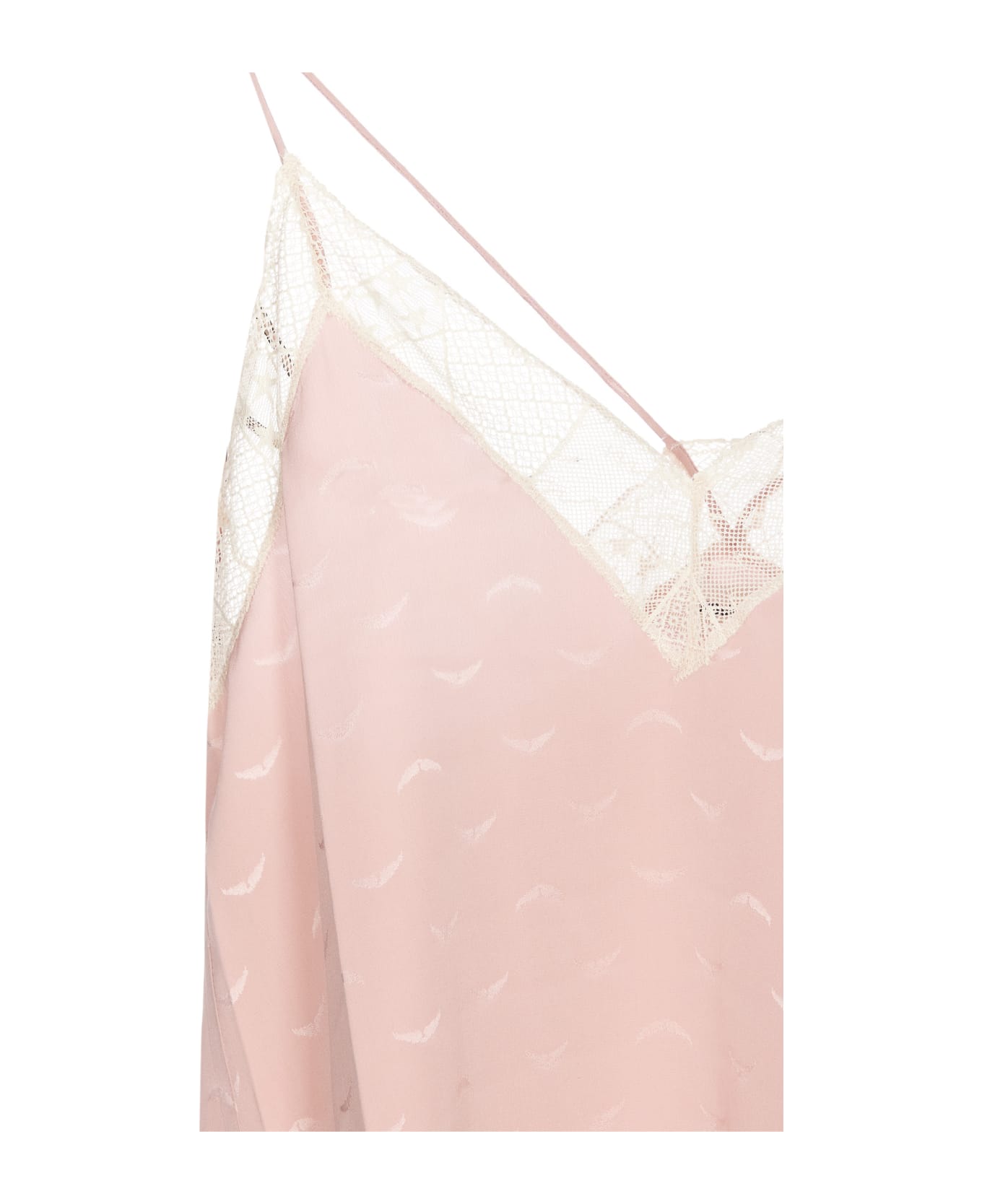 Zadig & Voltaire Christy Jac Wings Tank Top - Pink