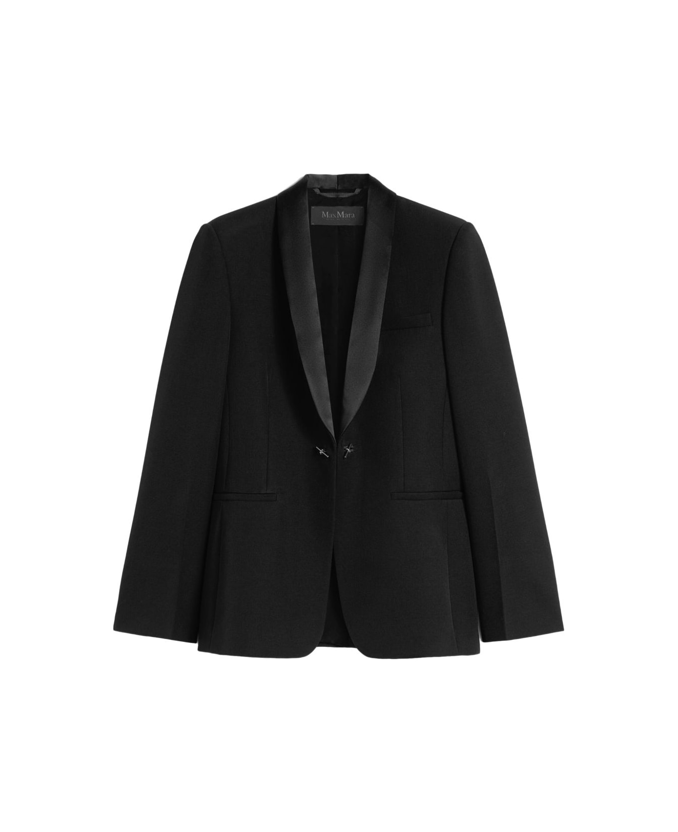Max Mara Pianoforte Max Mara Giselle Blazer With Embellishment - Black