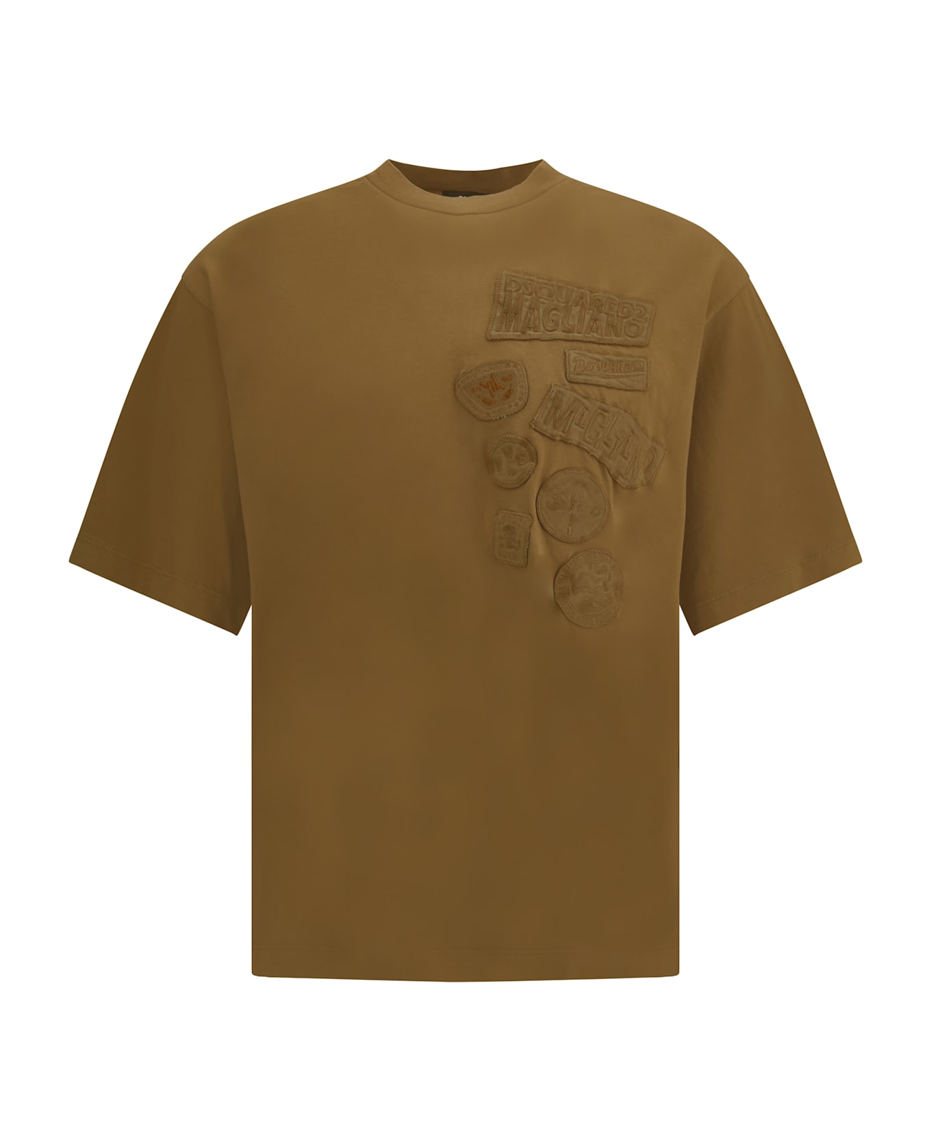 Dsquared2 Embroidered Patches T-shirt