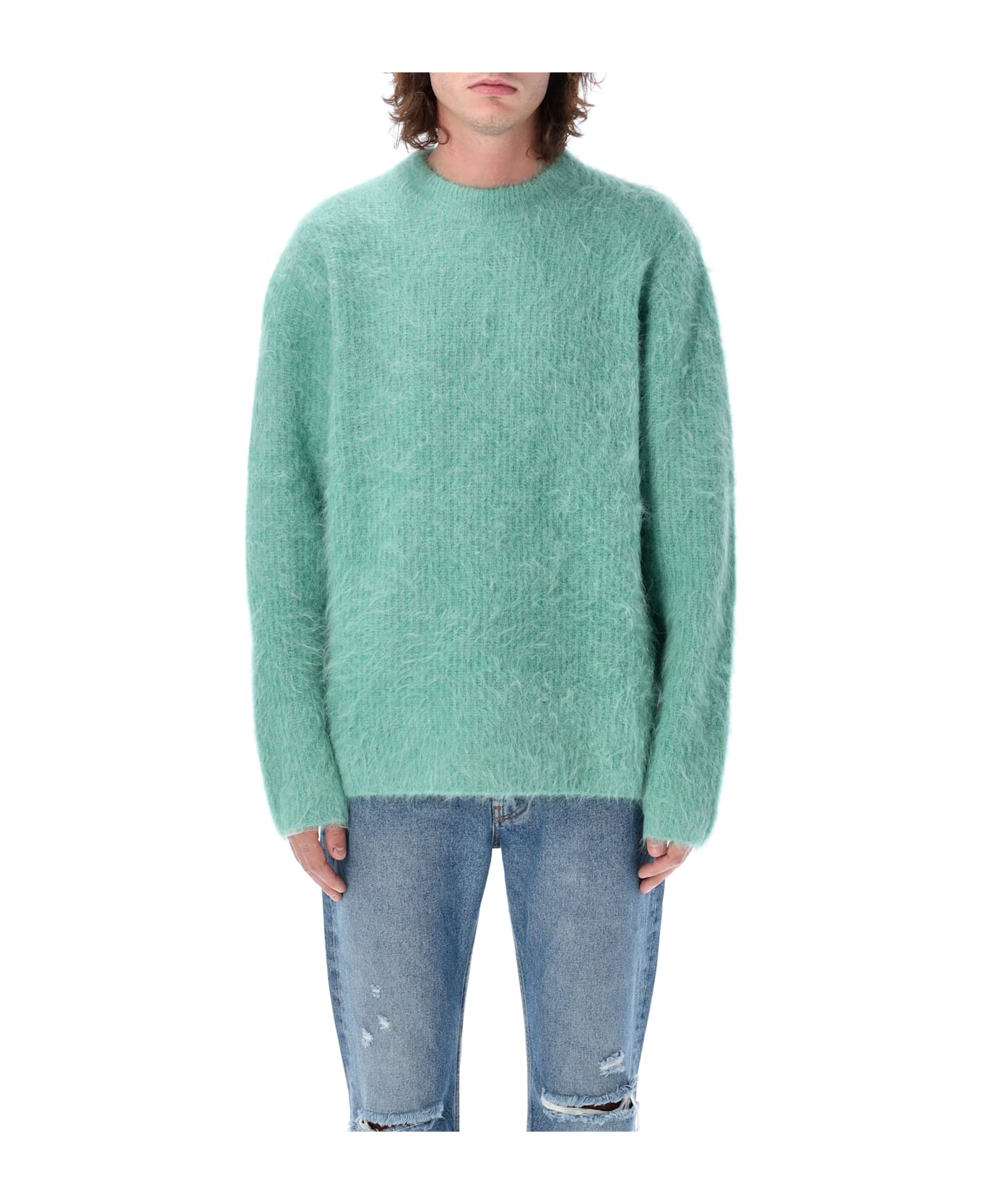 Séfr Haru Sweater - TURQUOISE ALPACA