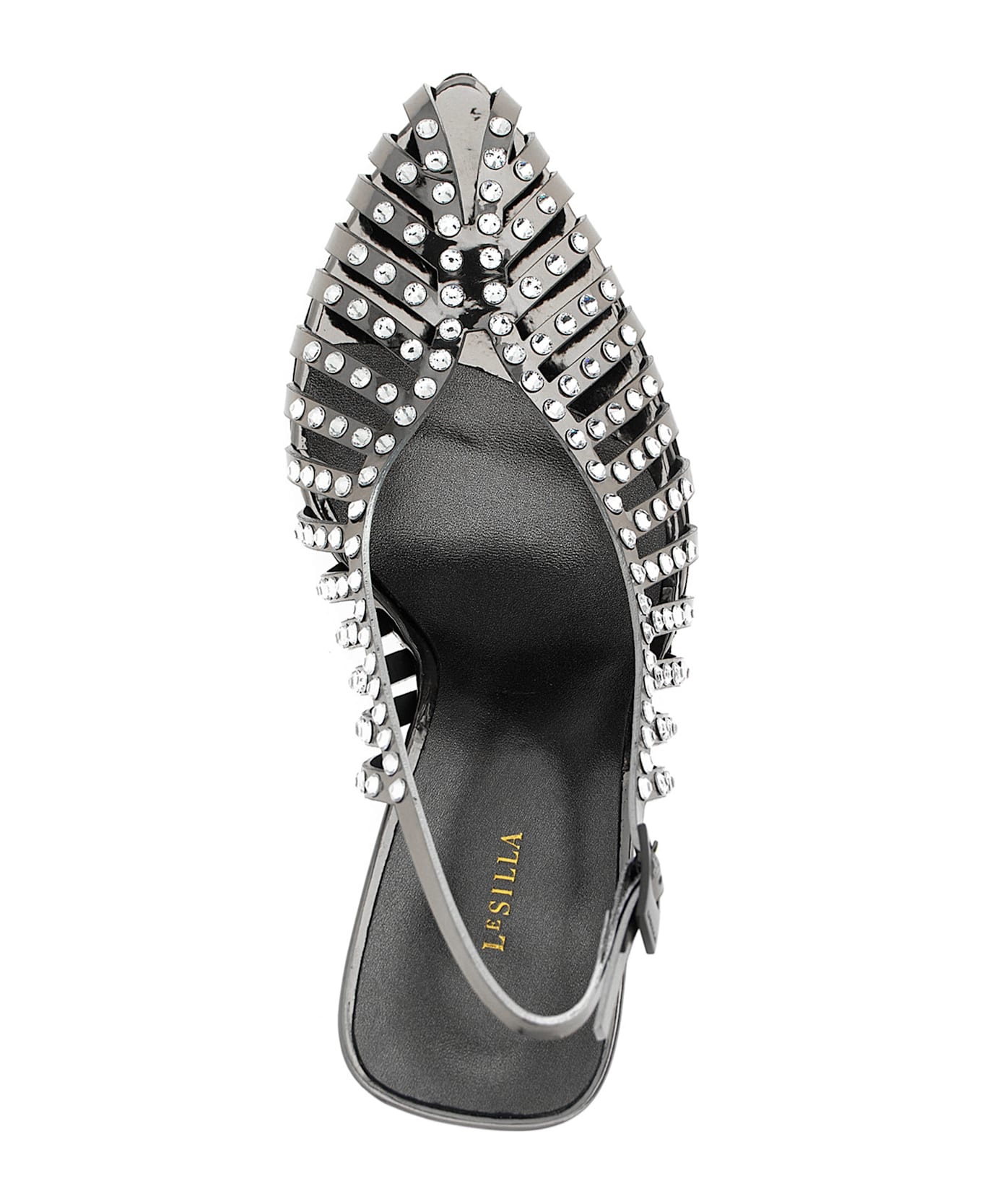 Le Silla 
cage
 Slingback - Silver