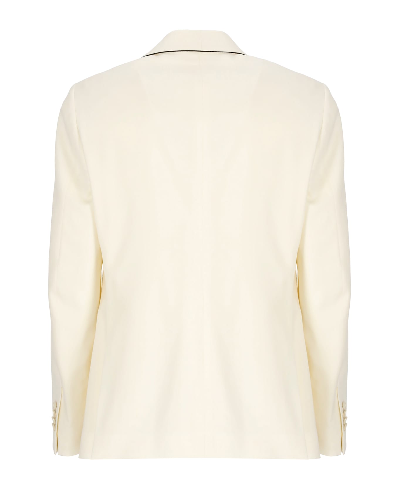 Lardini Virgin Wool Jacket - Ivory
