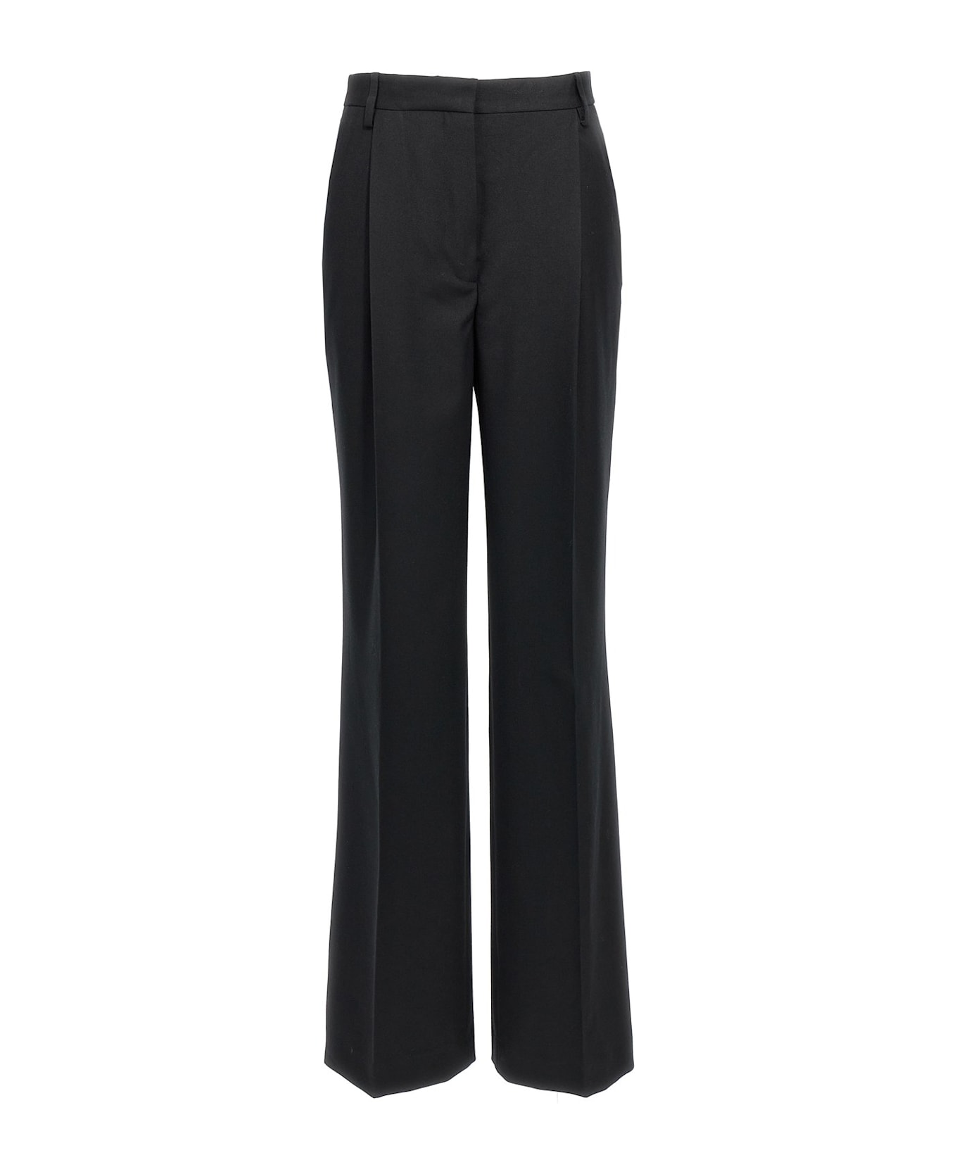 Dries Van Noten Pleat Detailed Portia Pants - Black