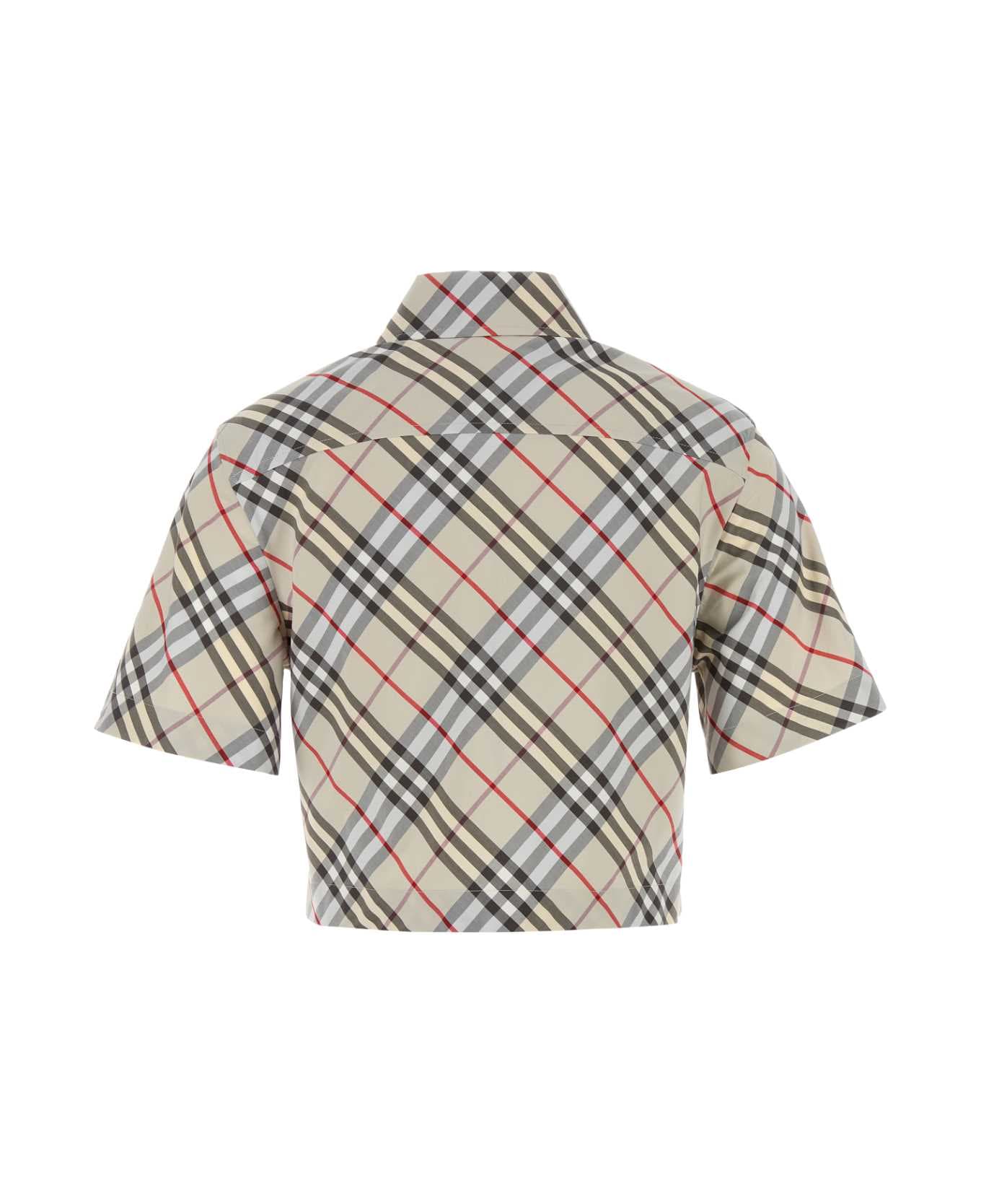 Burberry Embroidered Poplin Shirt - CHIPPINGIPCHECK