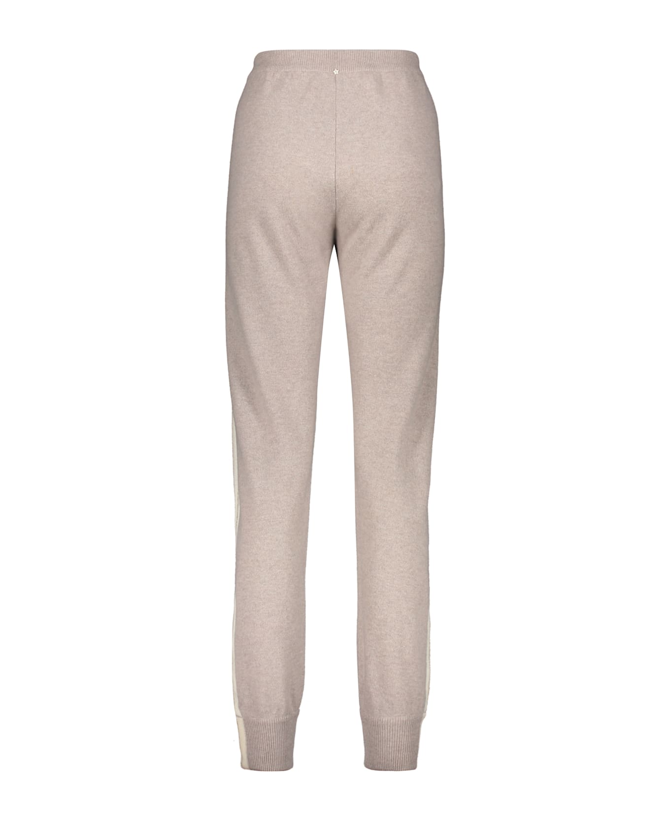 Lorena Antoniazzi Track Pants In Virgin Wool Blend - turtledove