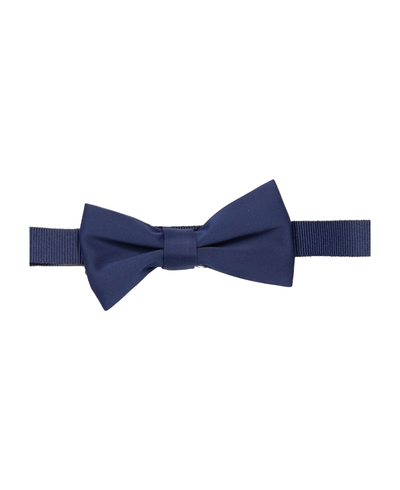 Paolo Pecora Cotton Bow Tie - Blue