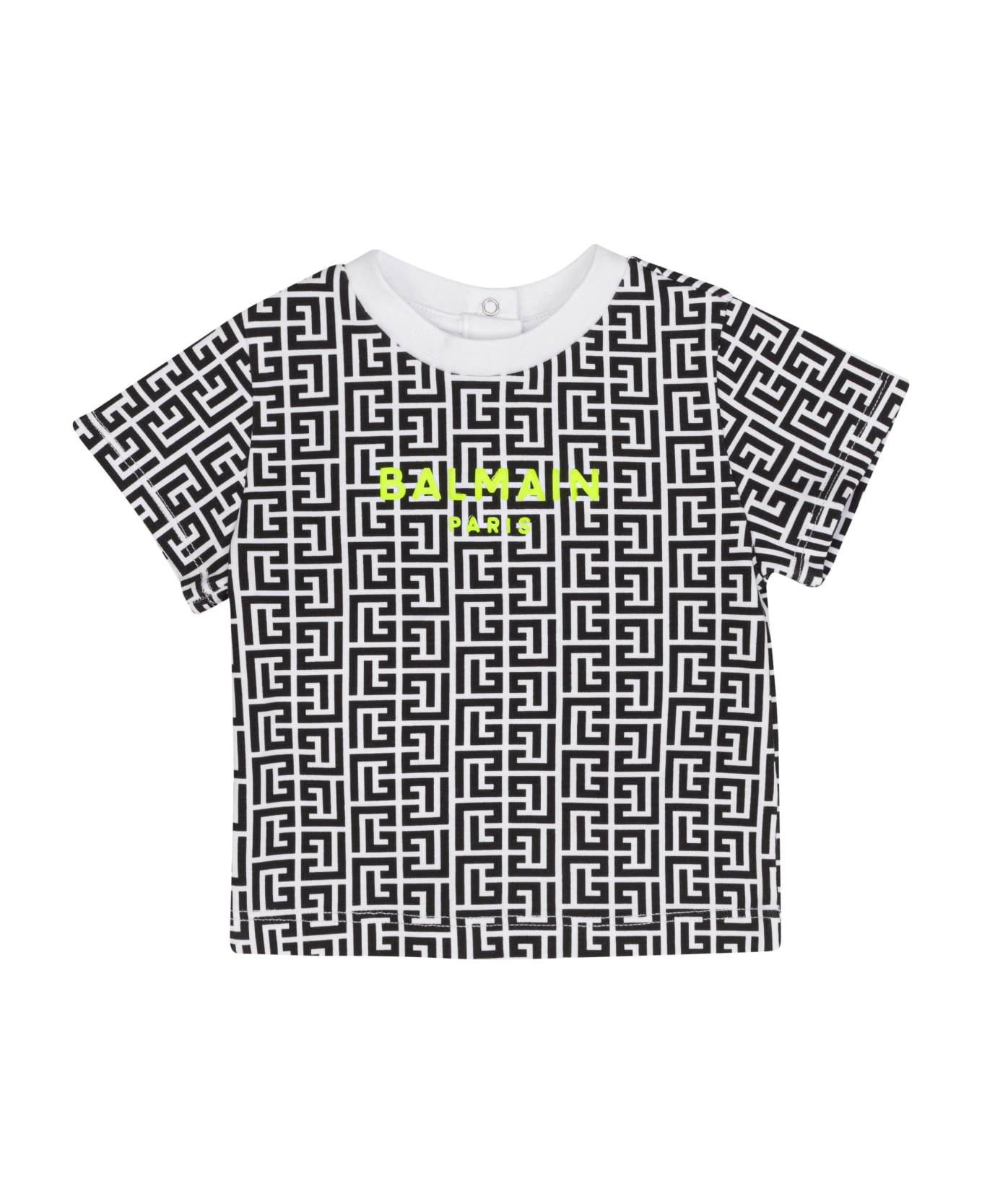 Balmain T-shirt Neonato - Black Tシャツ＆ポロシャツ
