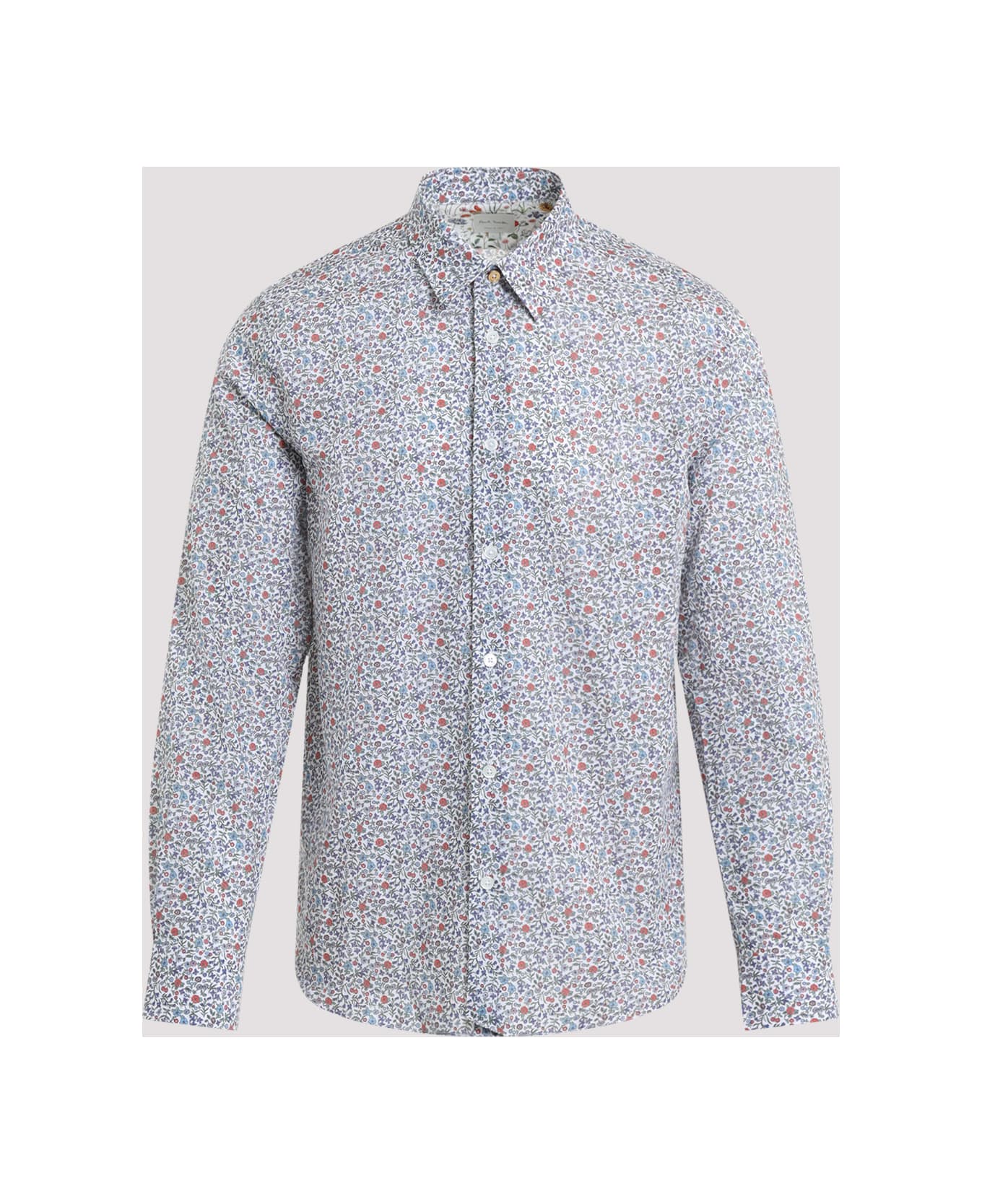 Paul Smith Cotton Slim Fit Shirt - Multi Coloured