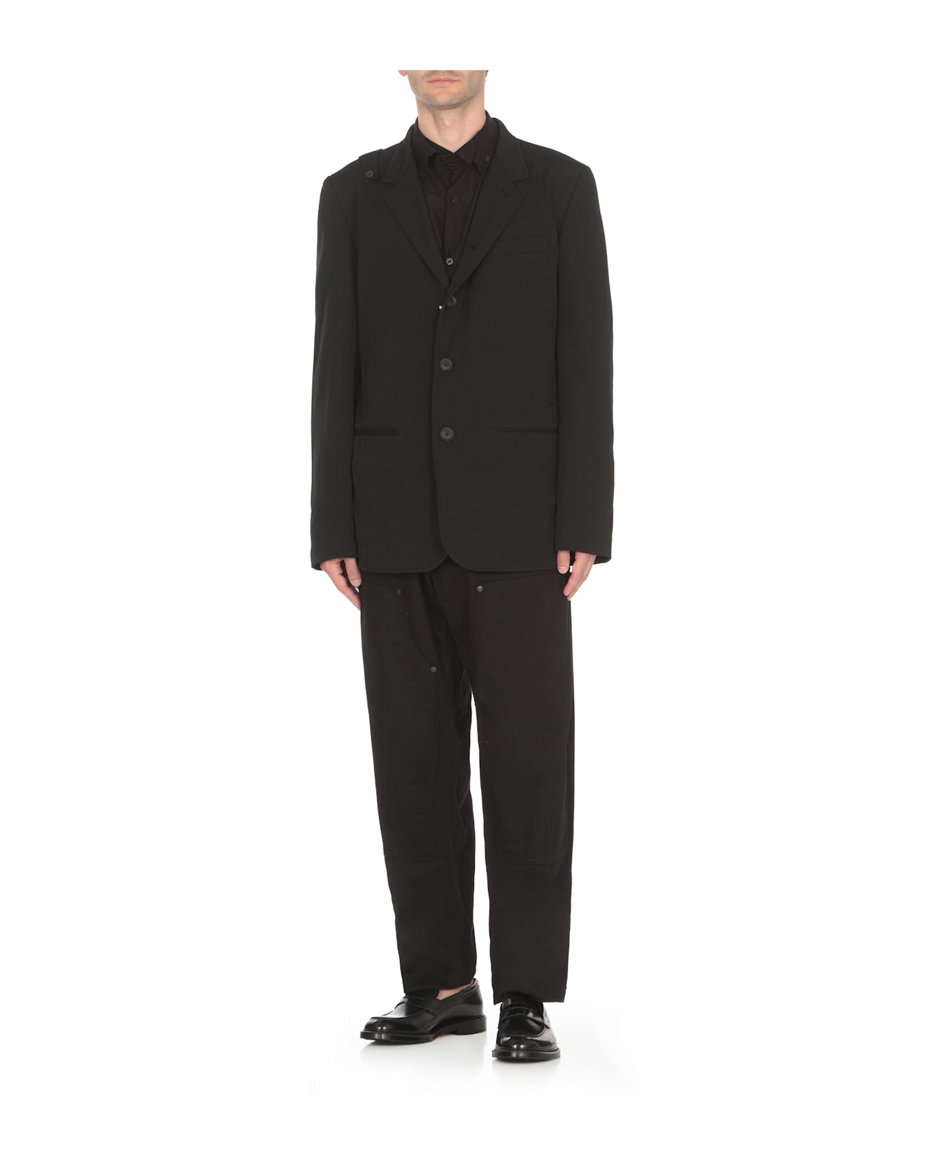 Yohji Yamamoto Wool Jacket - Black