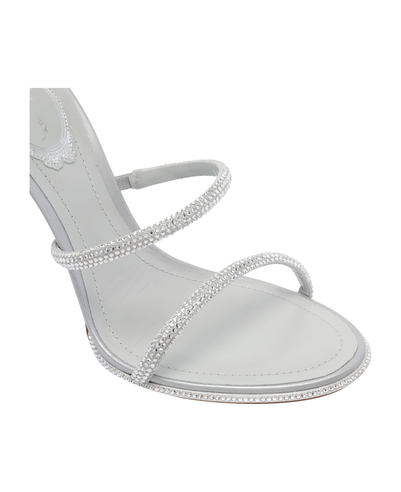 René Caovilla Cleo Sandals - Silver