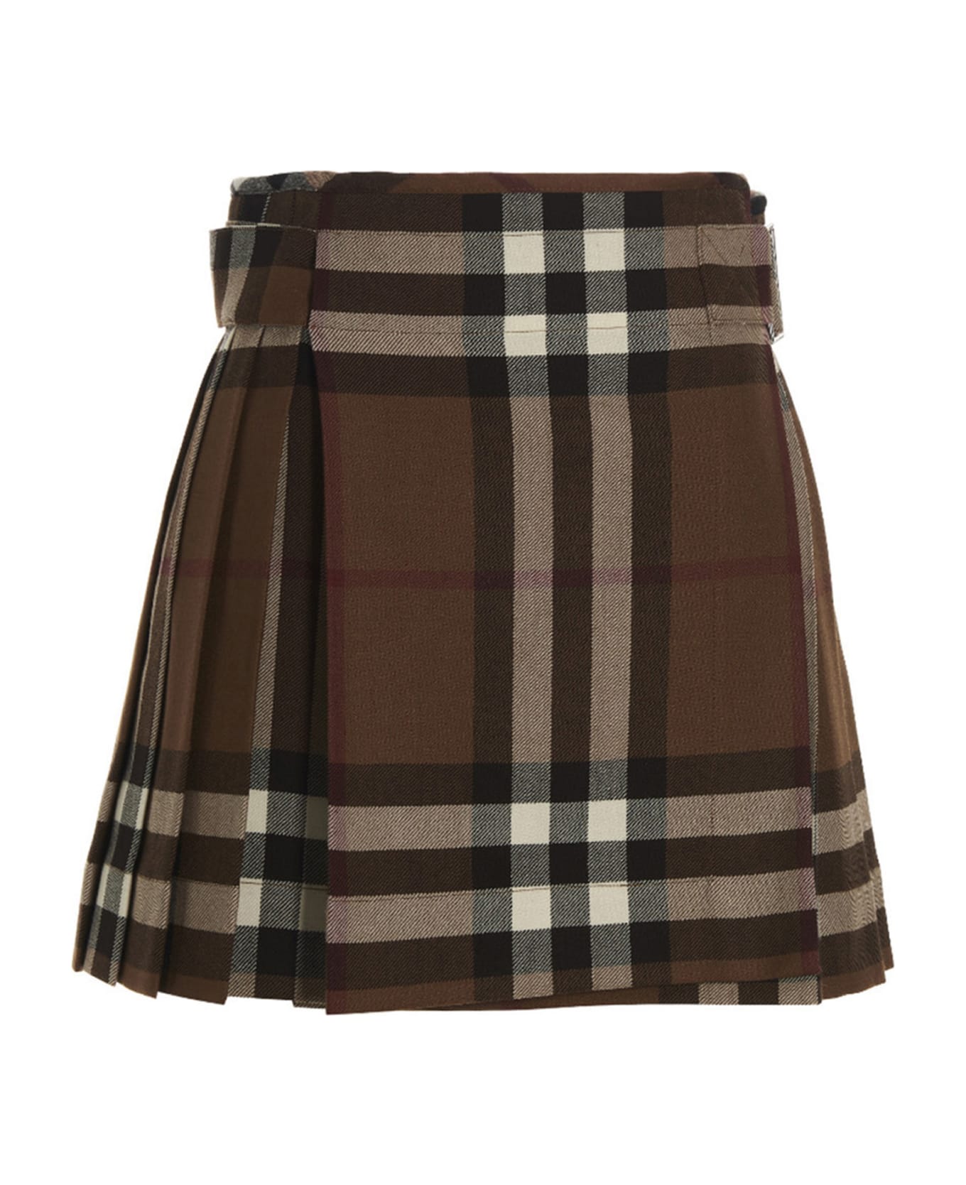 Burberry 'micaela' Skirt - Brown