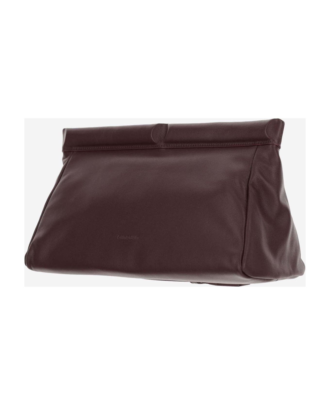 Armarium Eloisa Leather Handbag - Bordeaux