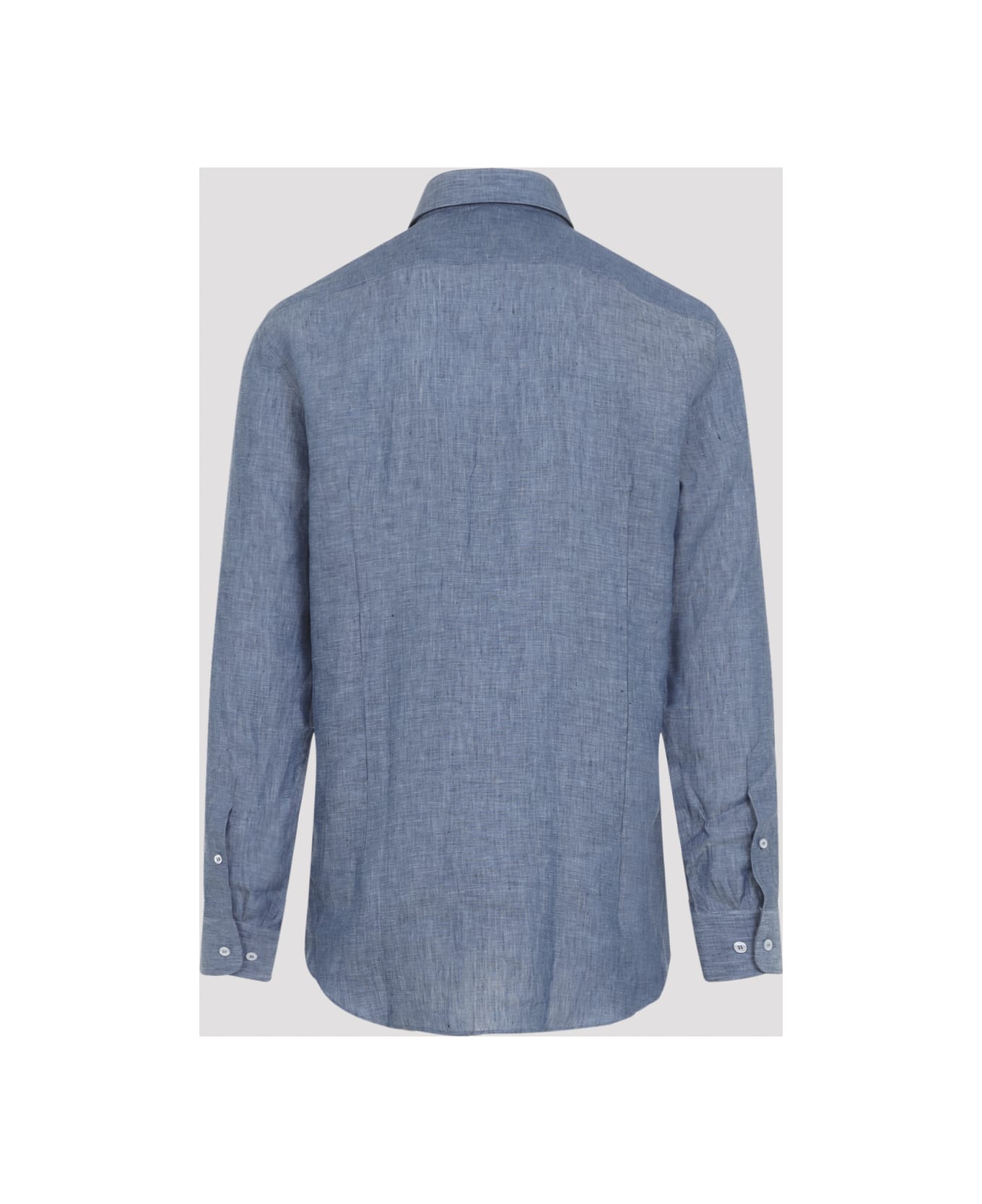 Etro Roma Logo Shirt - Air Force Blue