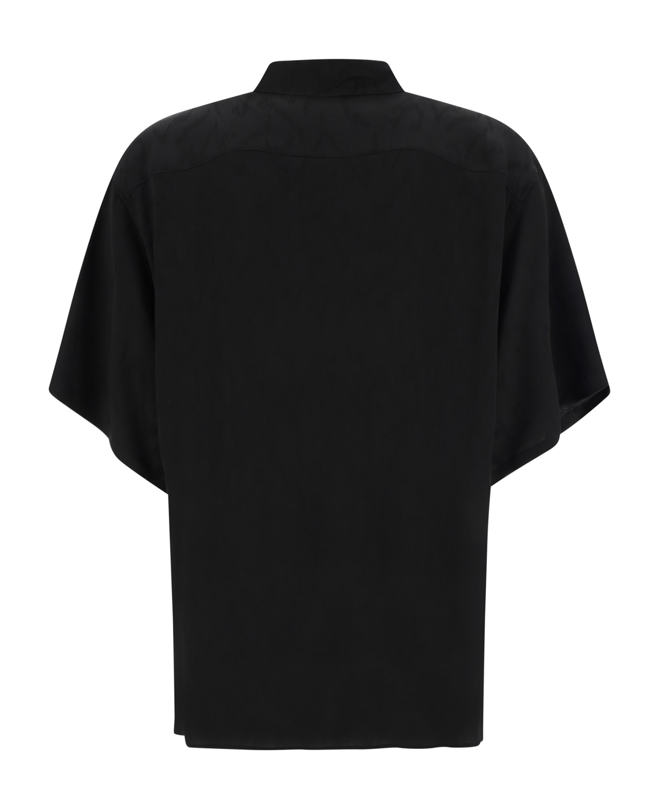 Saint Laurent Silk Shirt - Black