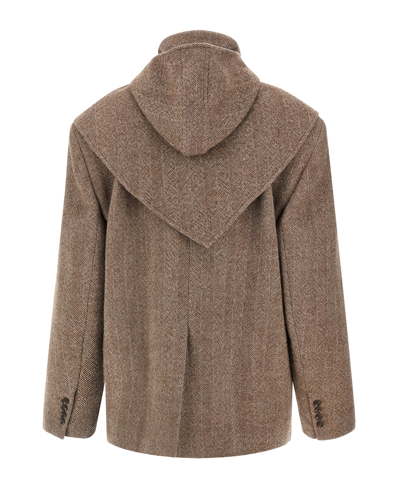 Magda Butrym 
06
 Blazer - Brown