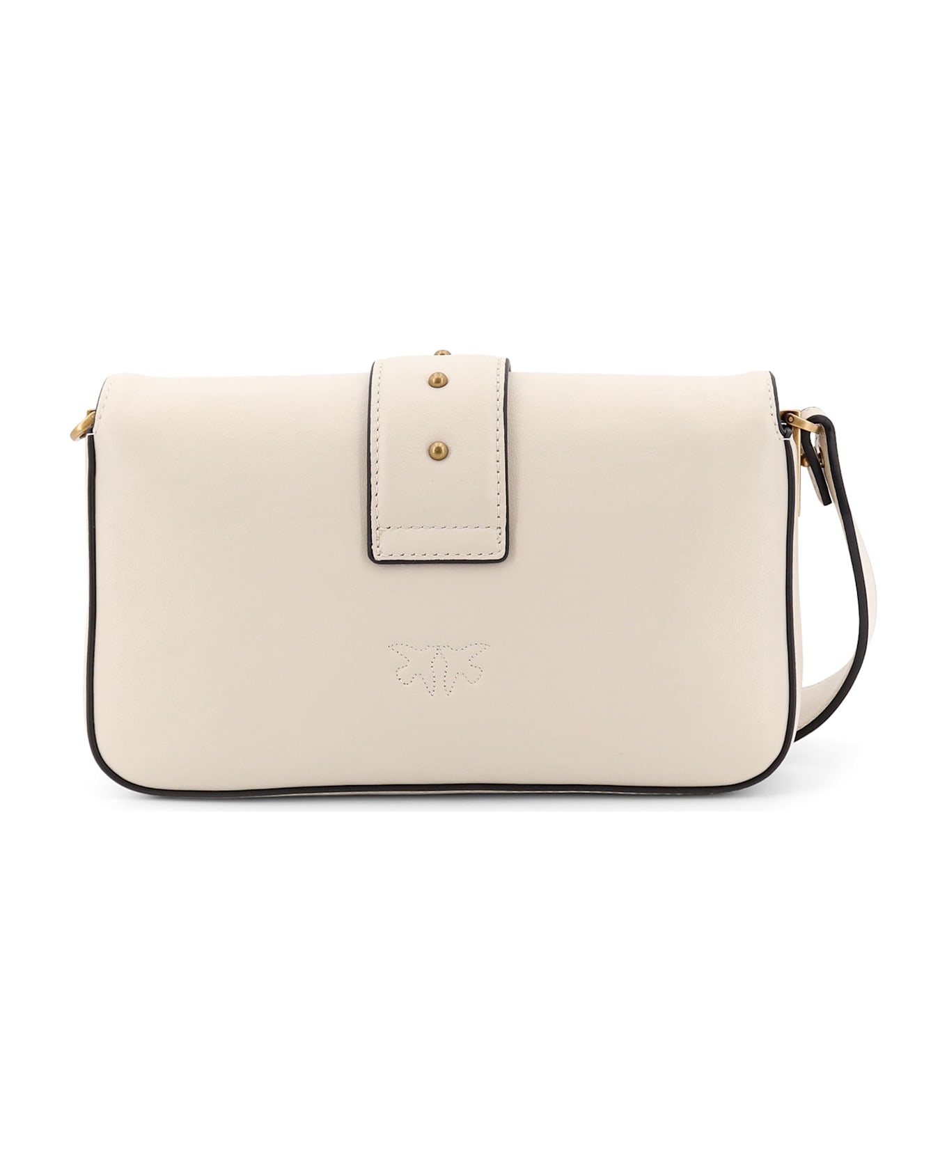Pinko Love One Mini Shoulder Bag - White