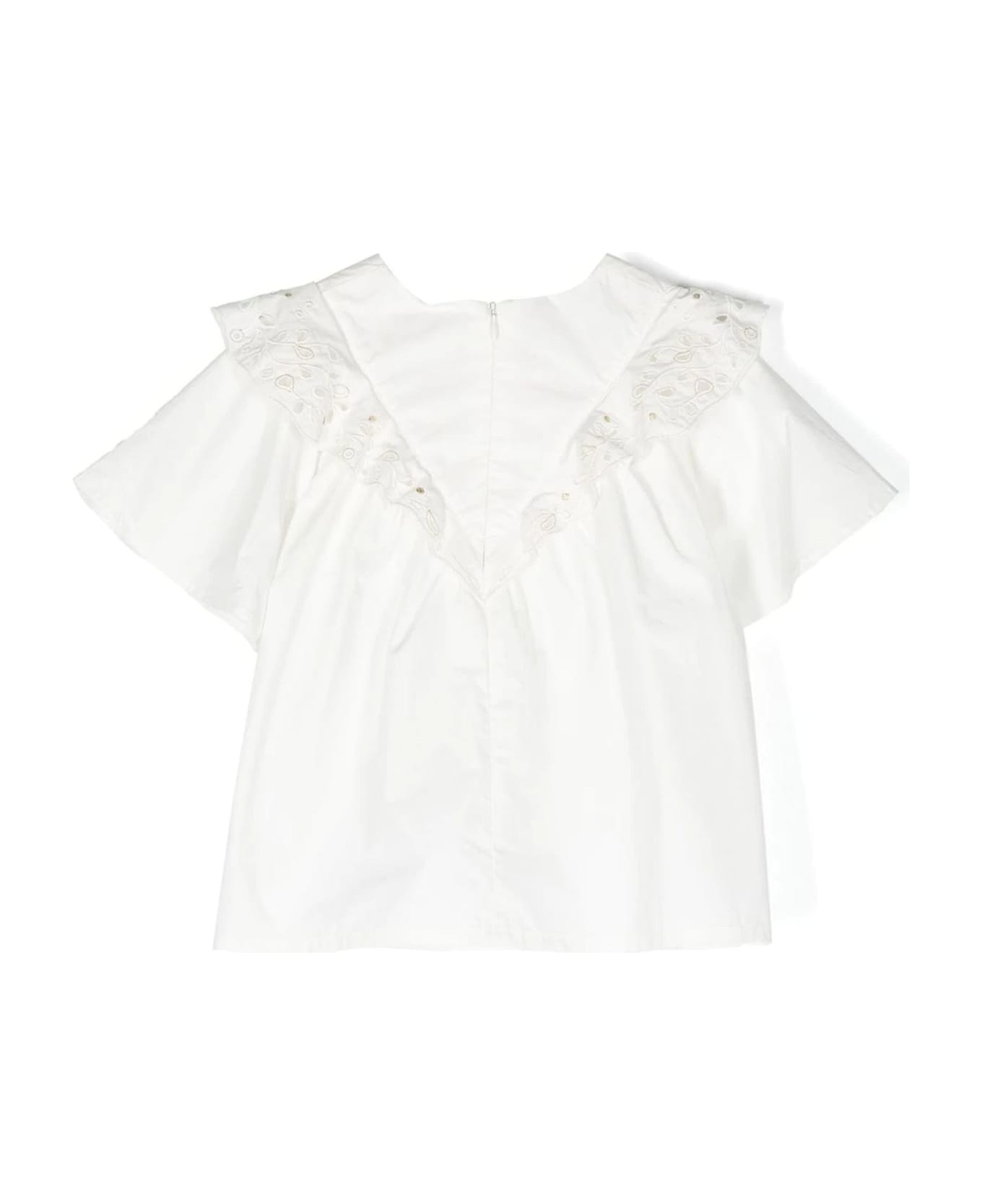 Chloé Chloè Kids Shirts White - White シャツ