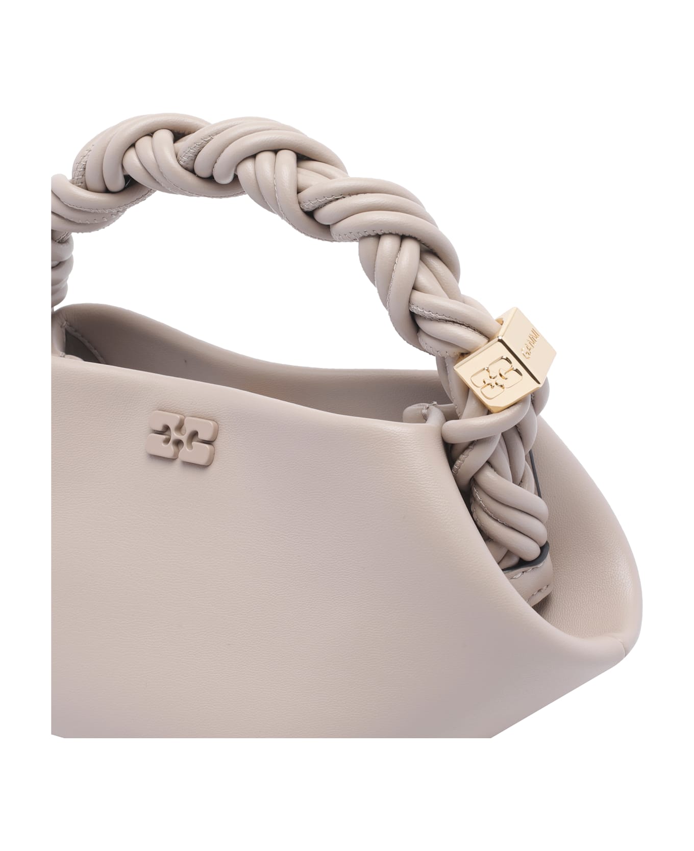 Ganni Mini Bou Handbag - Grey
