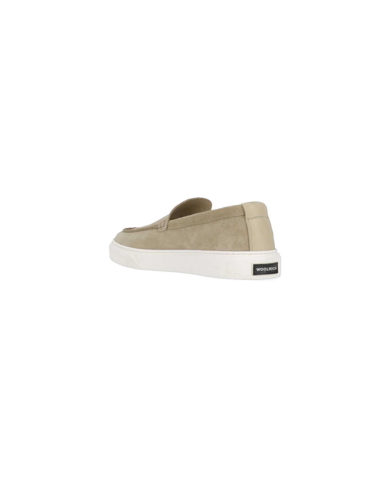 Woolrich Suede Leather Loafers - Beige