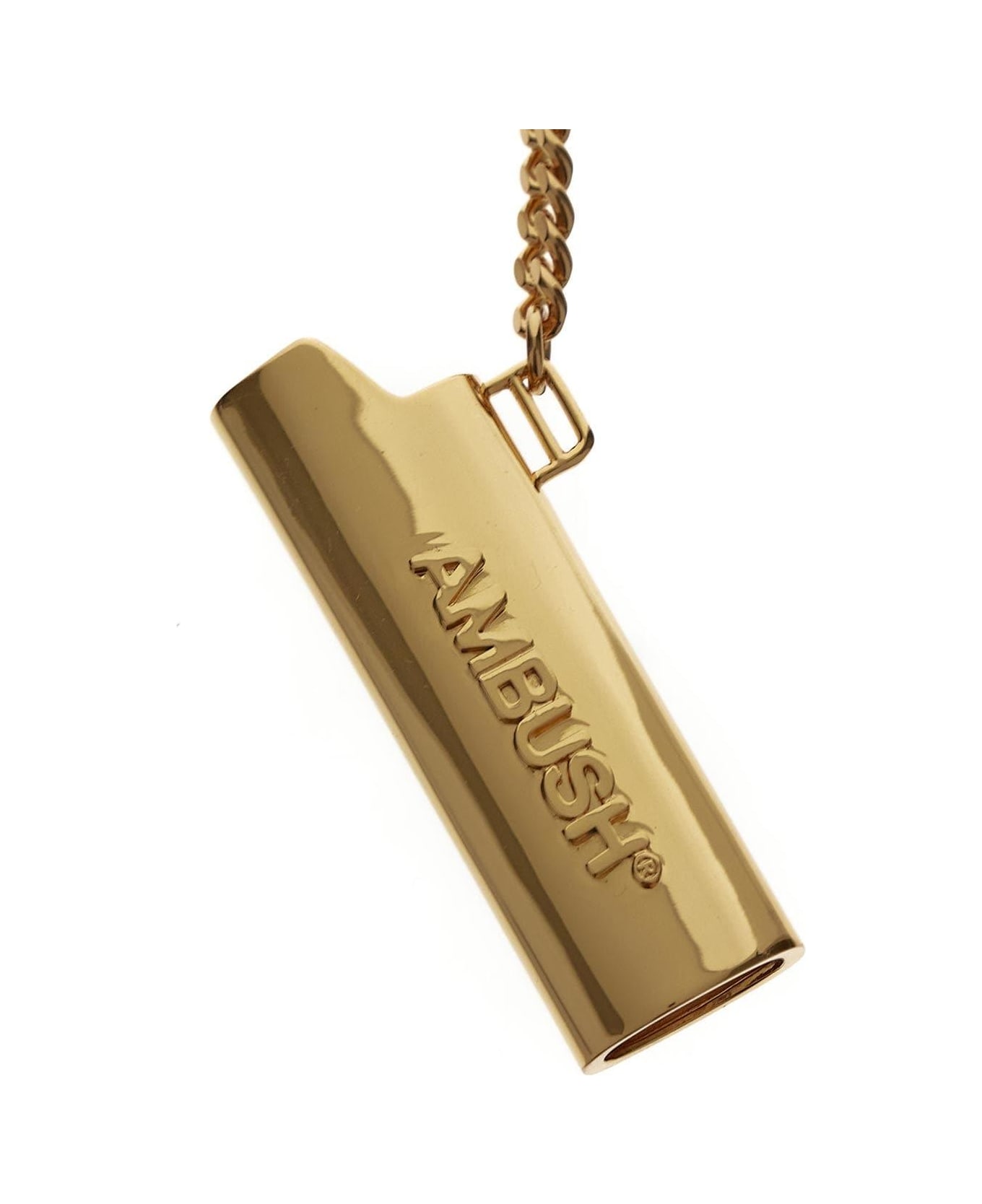 AMBUSH Lighter Holder Keyring - Golden