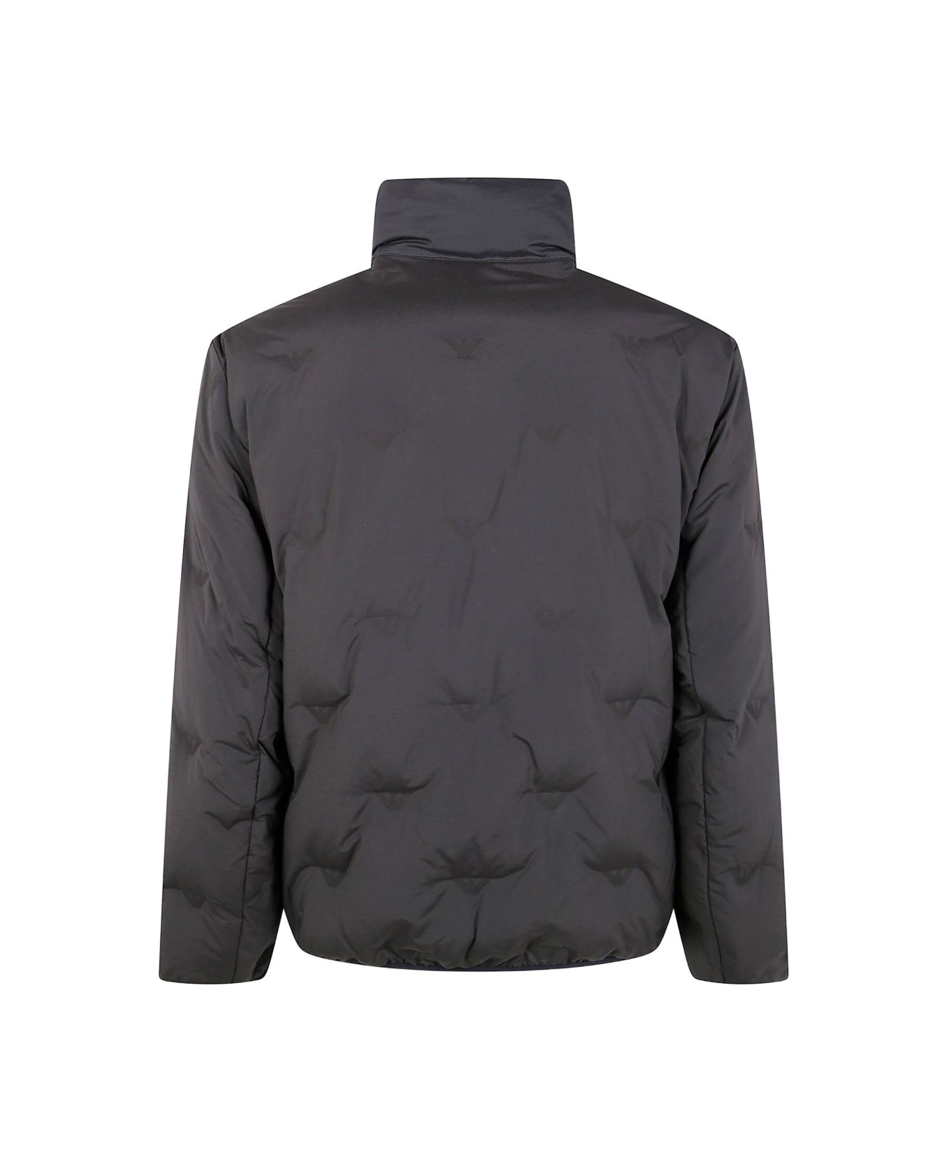 Emporio Armani Nylon Short Down Jacket - Green