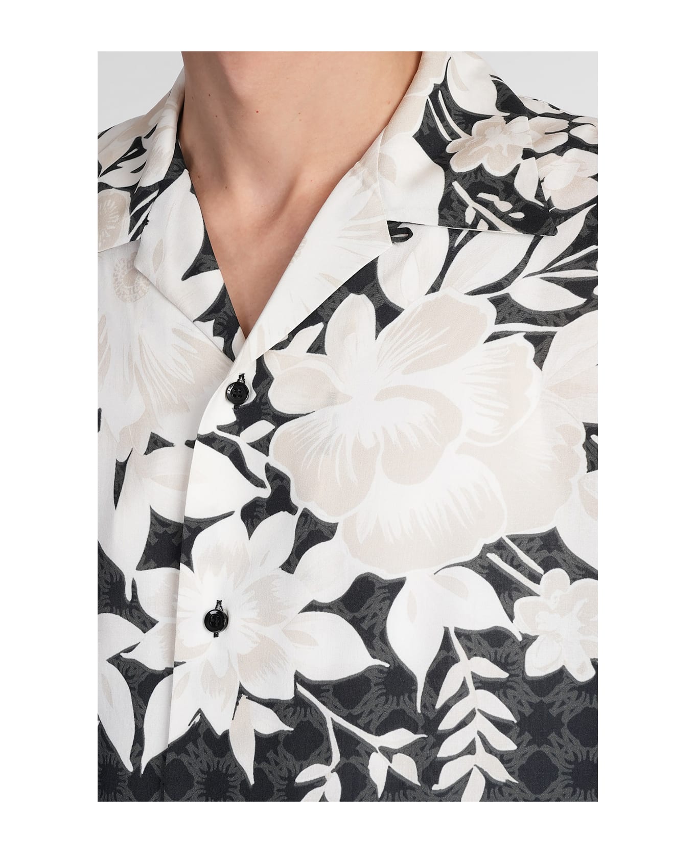 Shirt In Black Viscose