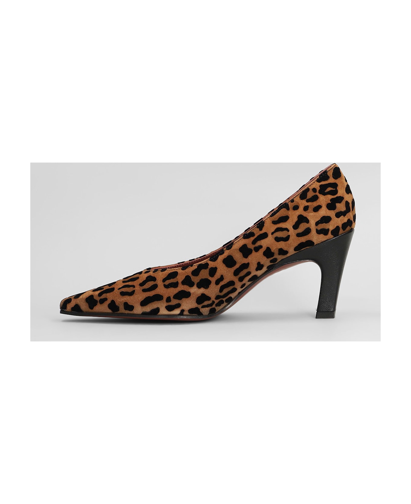 Roberto Festa Wara Pumps In Animalier Suede - Animalier