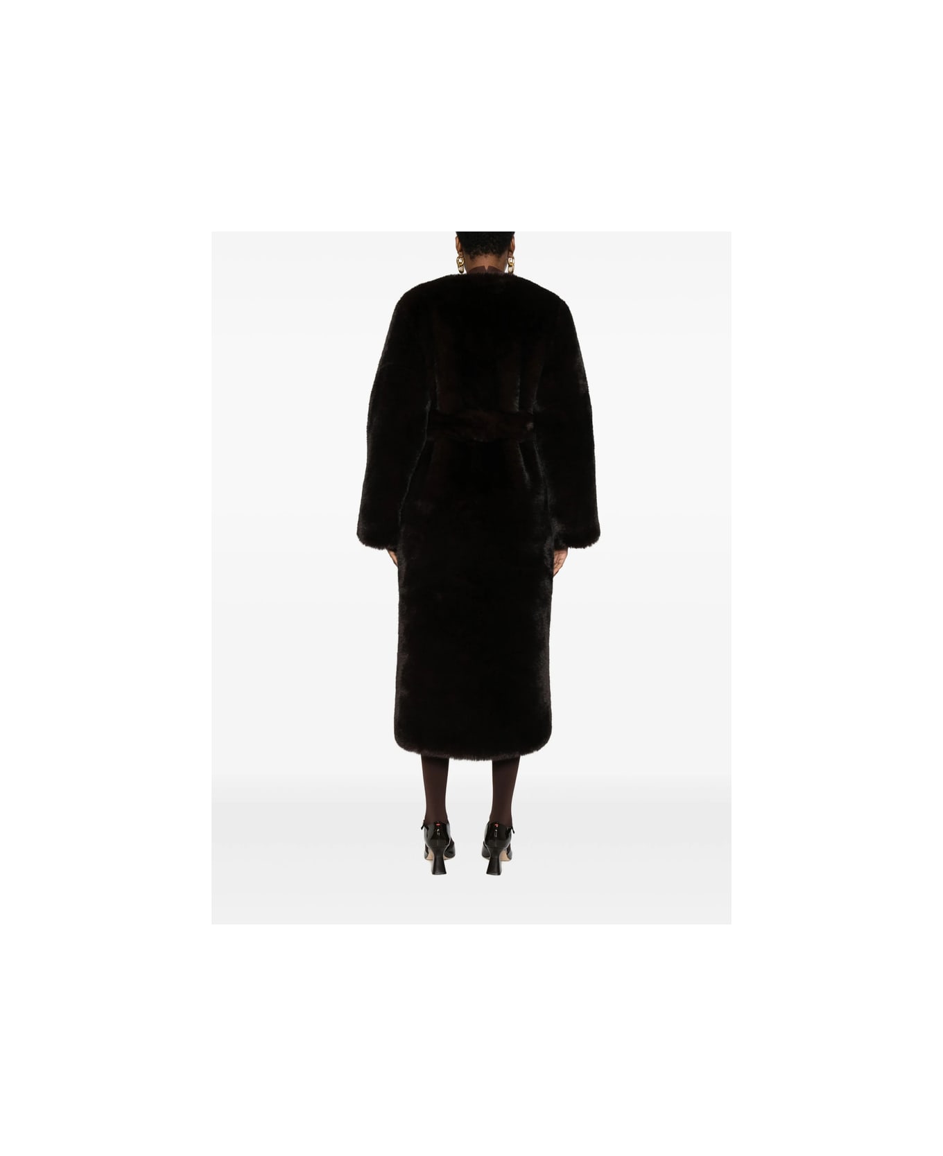 Cult Gaia Coat - BROWN