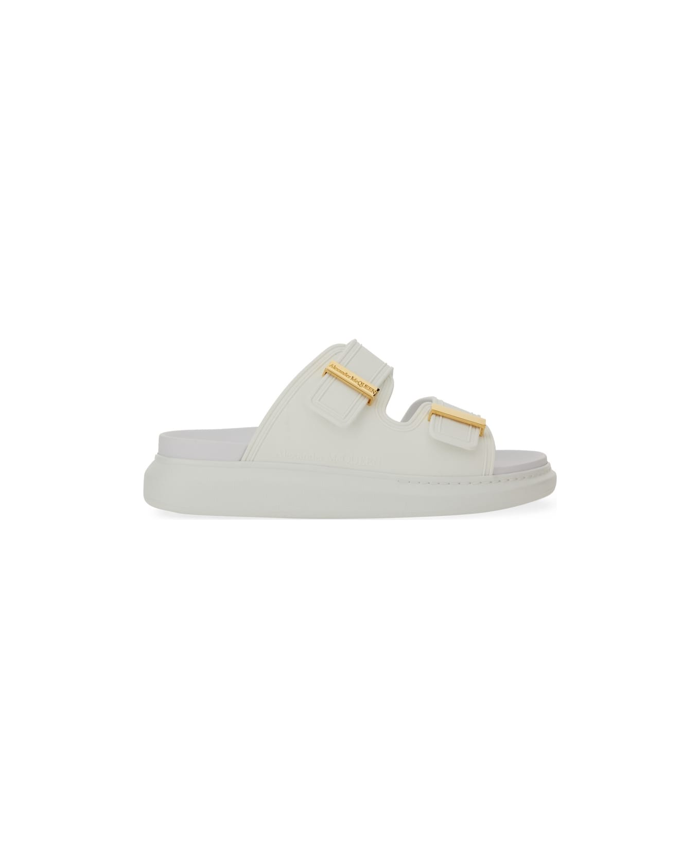 Alexander McQueen Oversize Hybrid Sandal - IVORY
