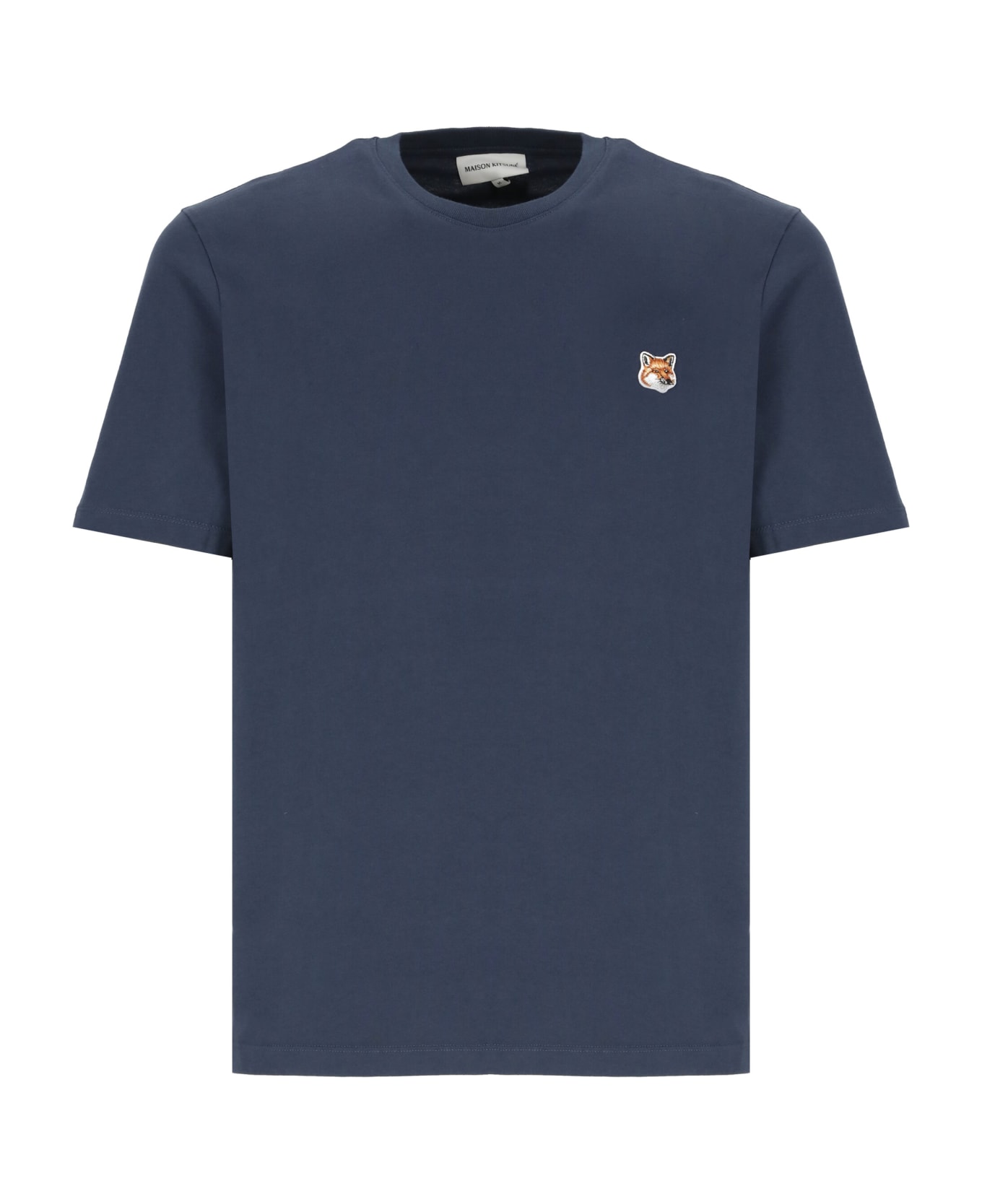 Maison Kitsuné Fox Head T-shirt - Blue
