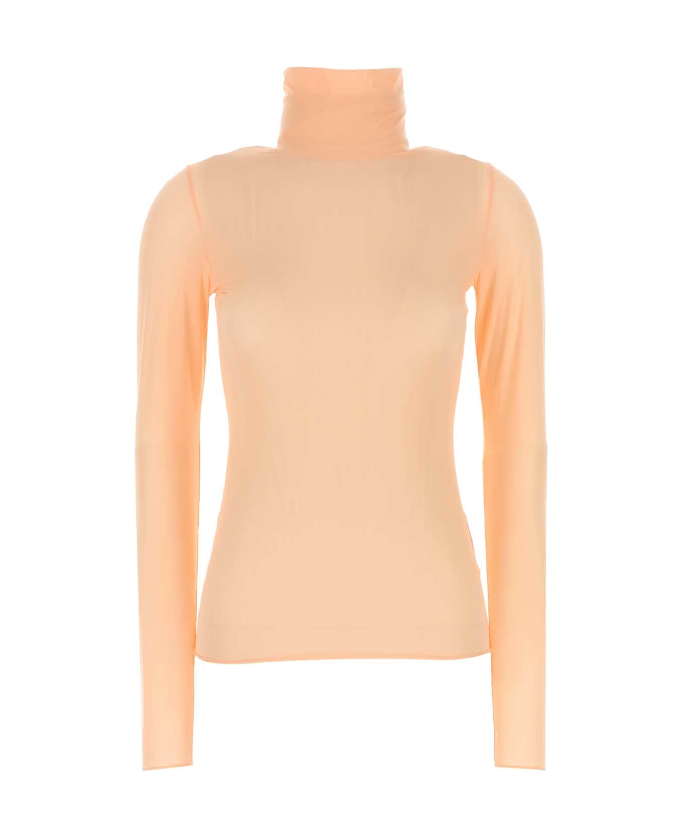 Dries Van Noten Pink Stretch Nylon Top - BLUSH