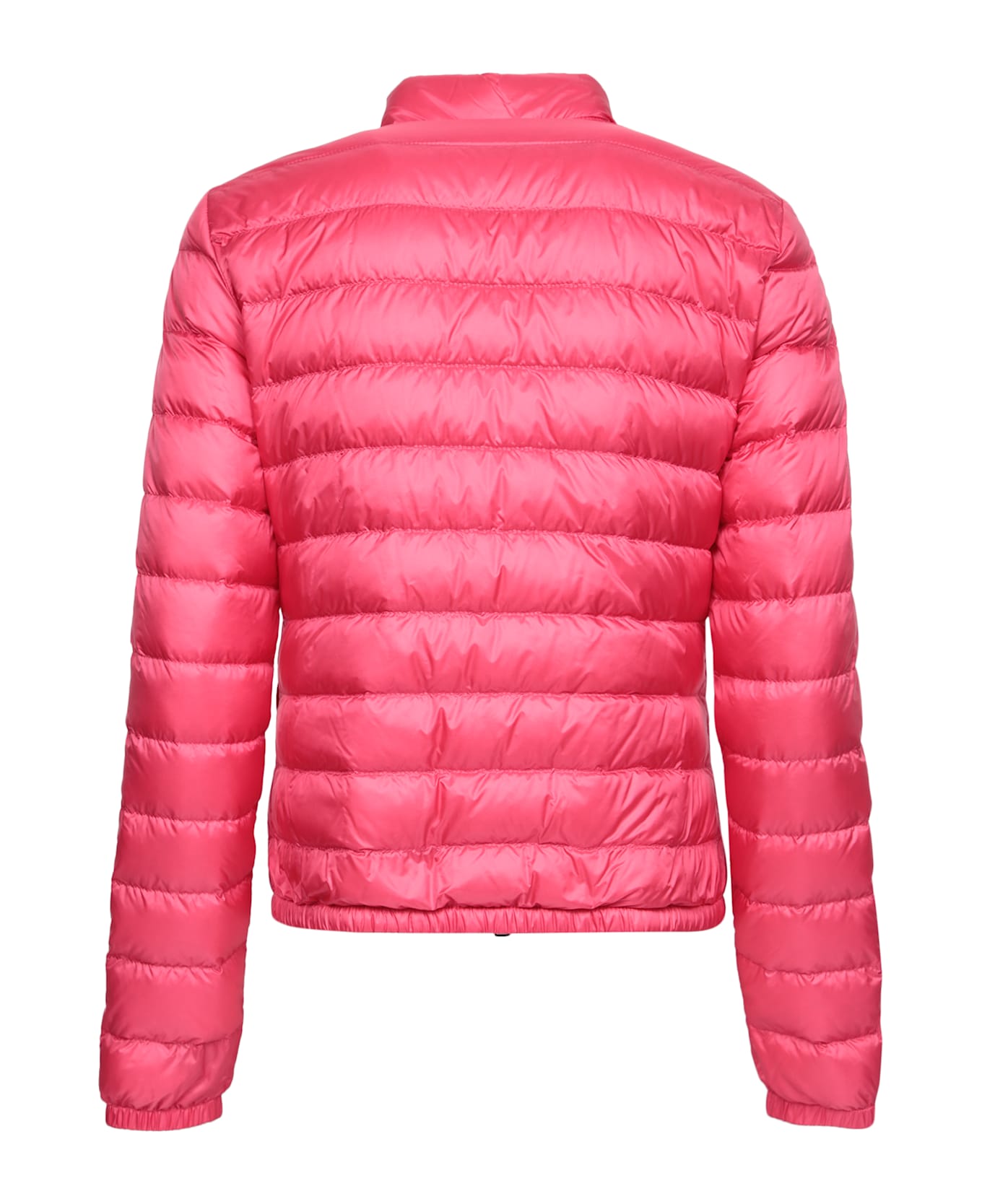 Moncler 'lans' Fuchsia Polyamide Down Jacket - Pink
