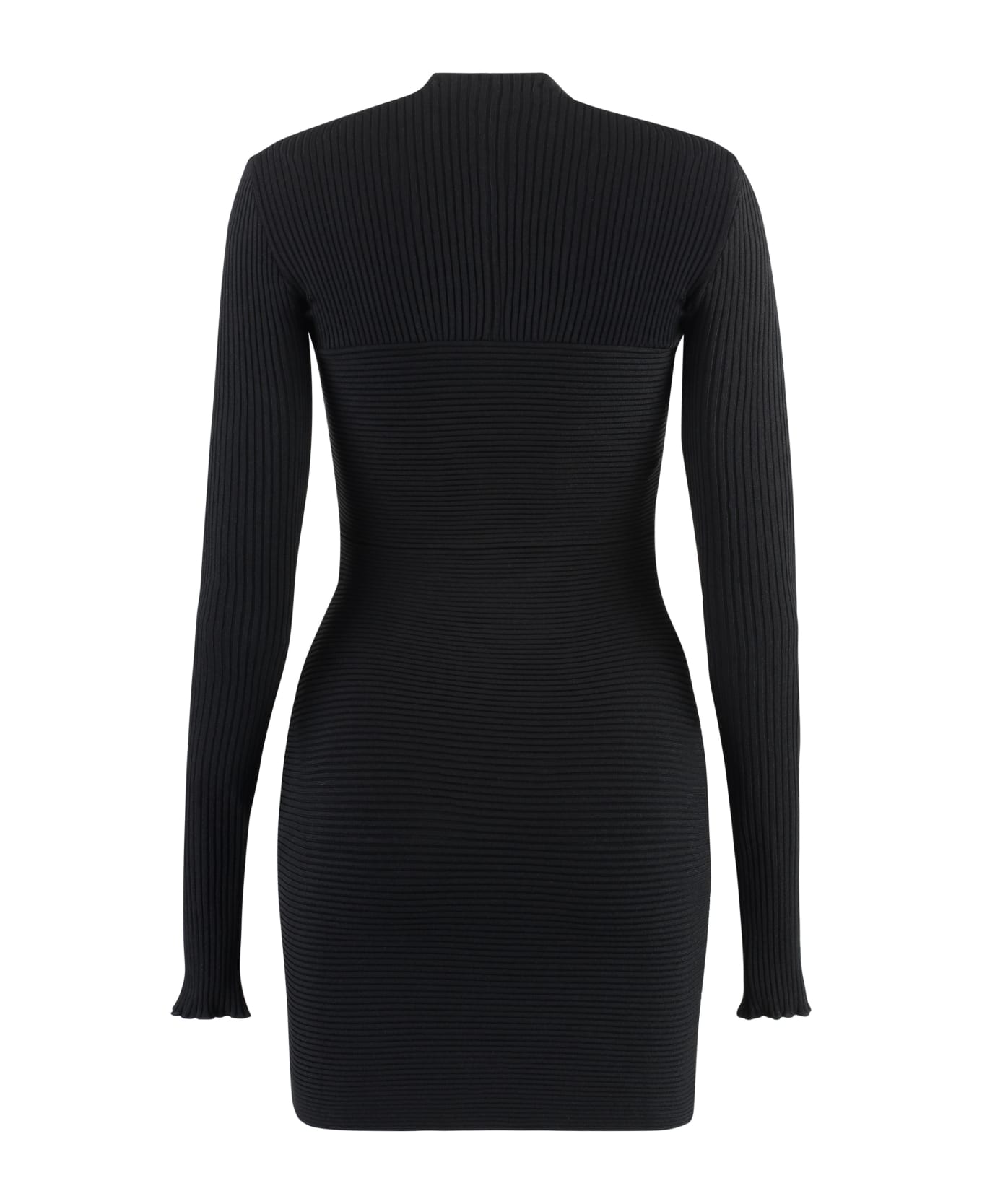 Philosophy di Lorenzo Serafini Cut-out Detail Sweater Dress - BLACK ワンピース＆ドレス